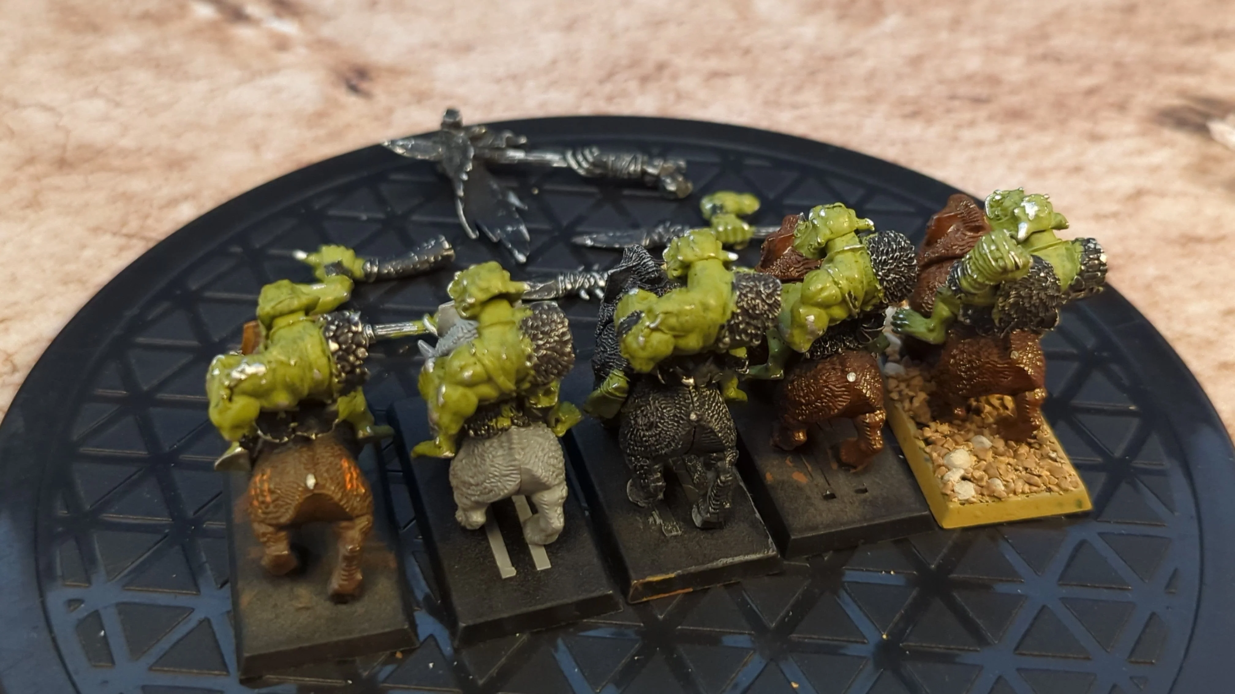 The Old World Warhammer old world Savage orc boar boyz (oop metal) x5 - Image 2