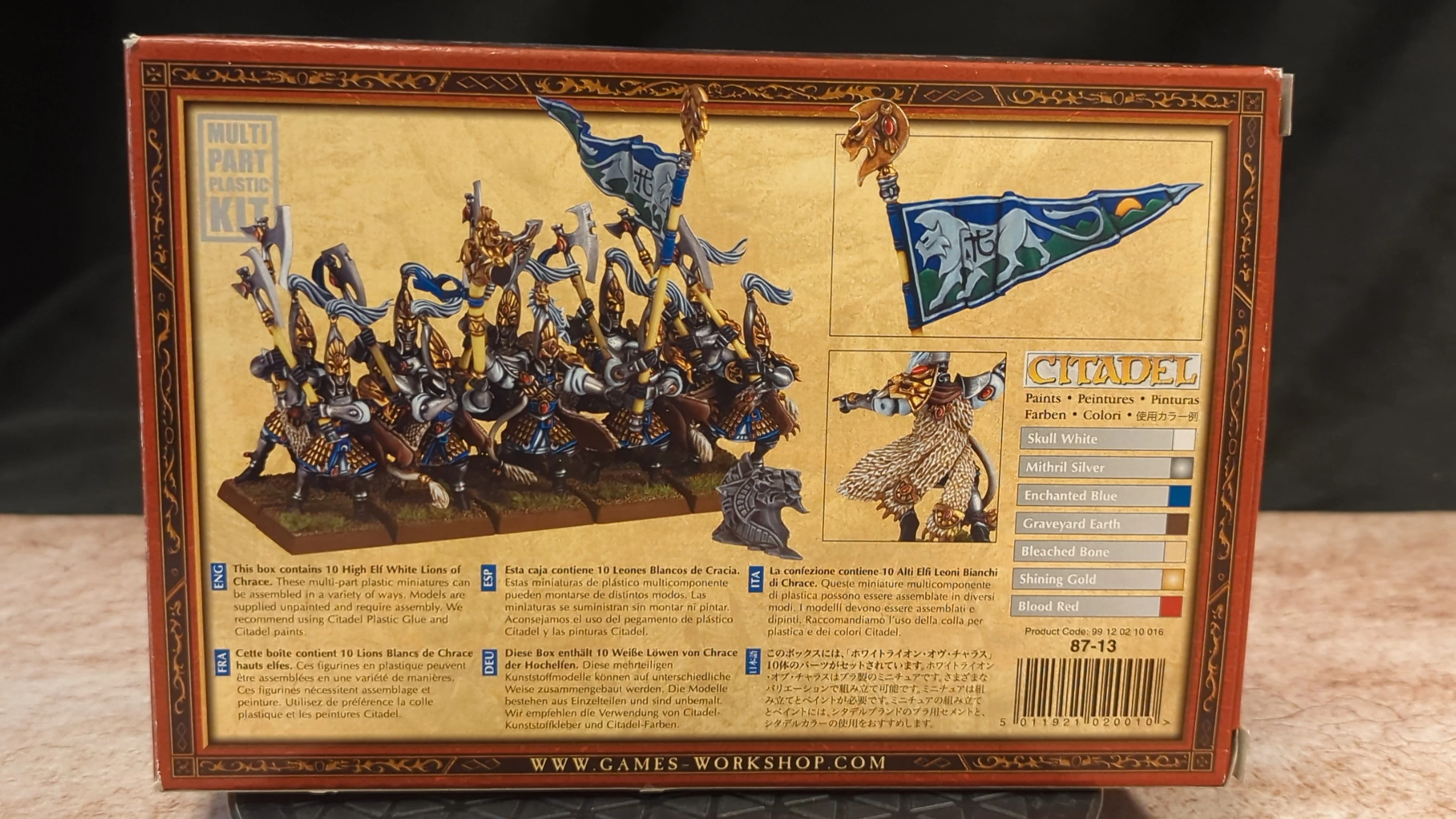 The Old World : High Elf Realm White Lion's of Chrace (OOP) x10 - Image 2