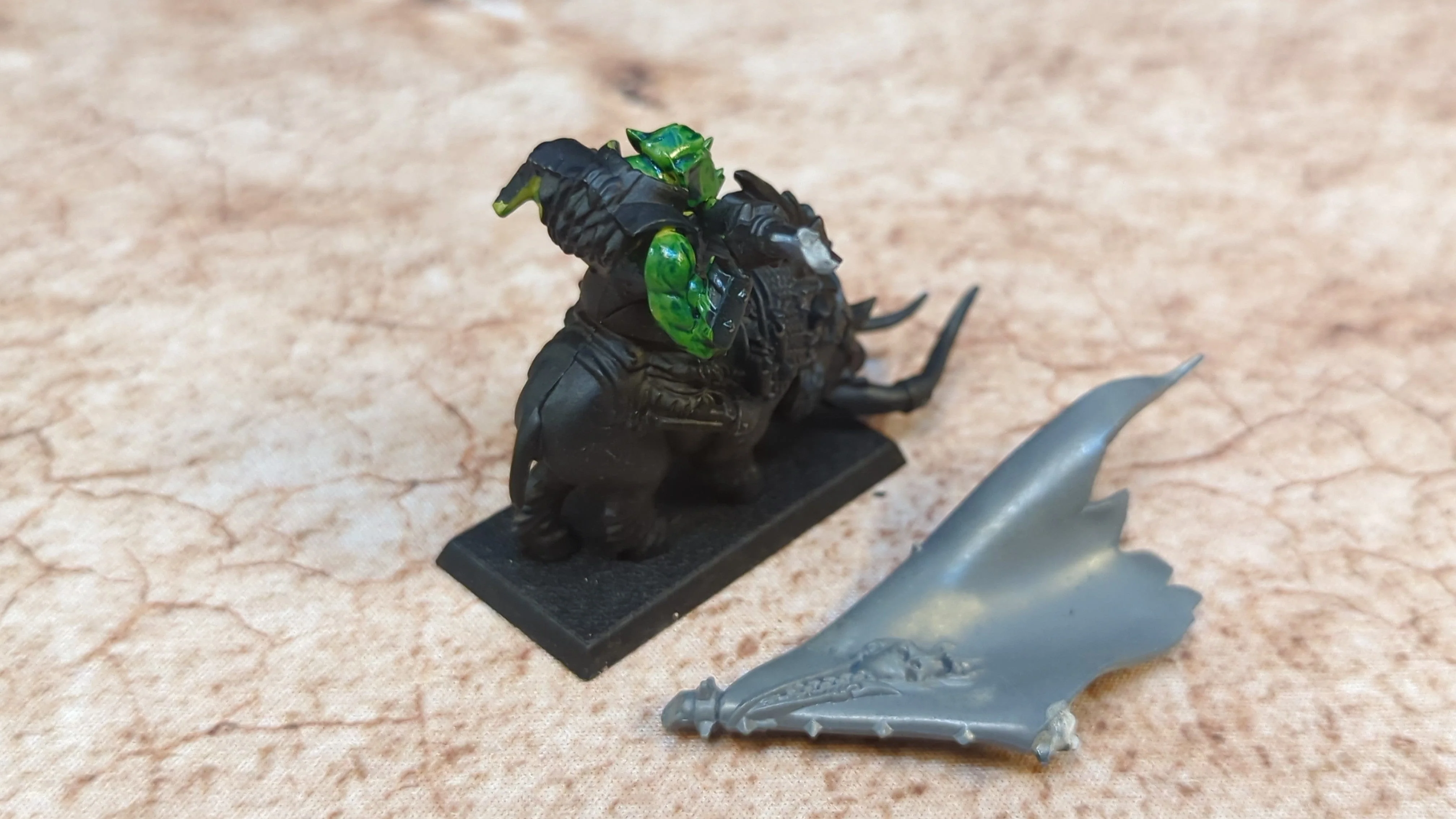 The Old World Orc Bosse on boar x1 - Image 2