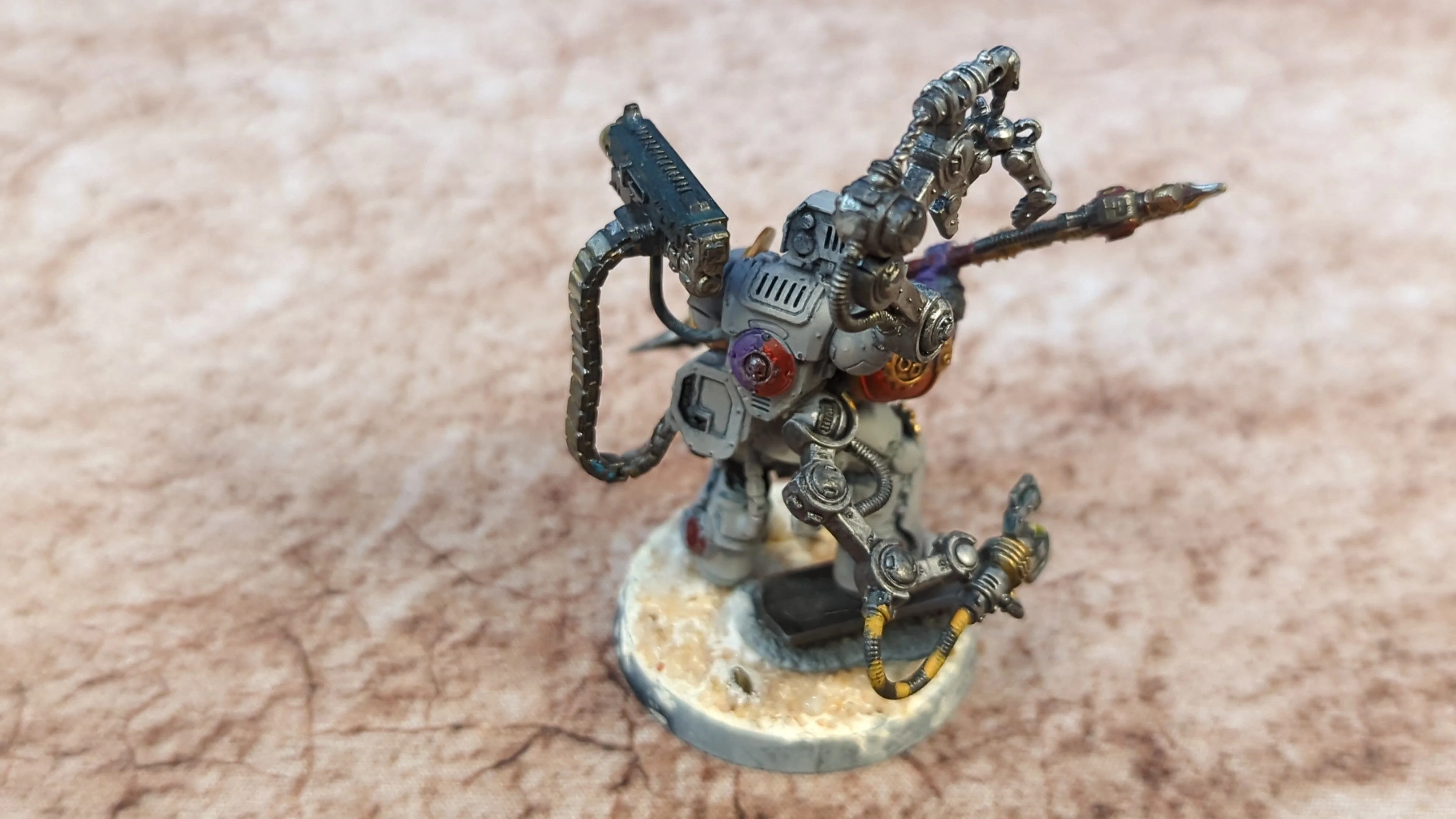 Warhammer 40k Iron Hands Iron Father Feirros x1 Painted - Image 2