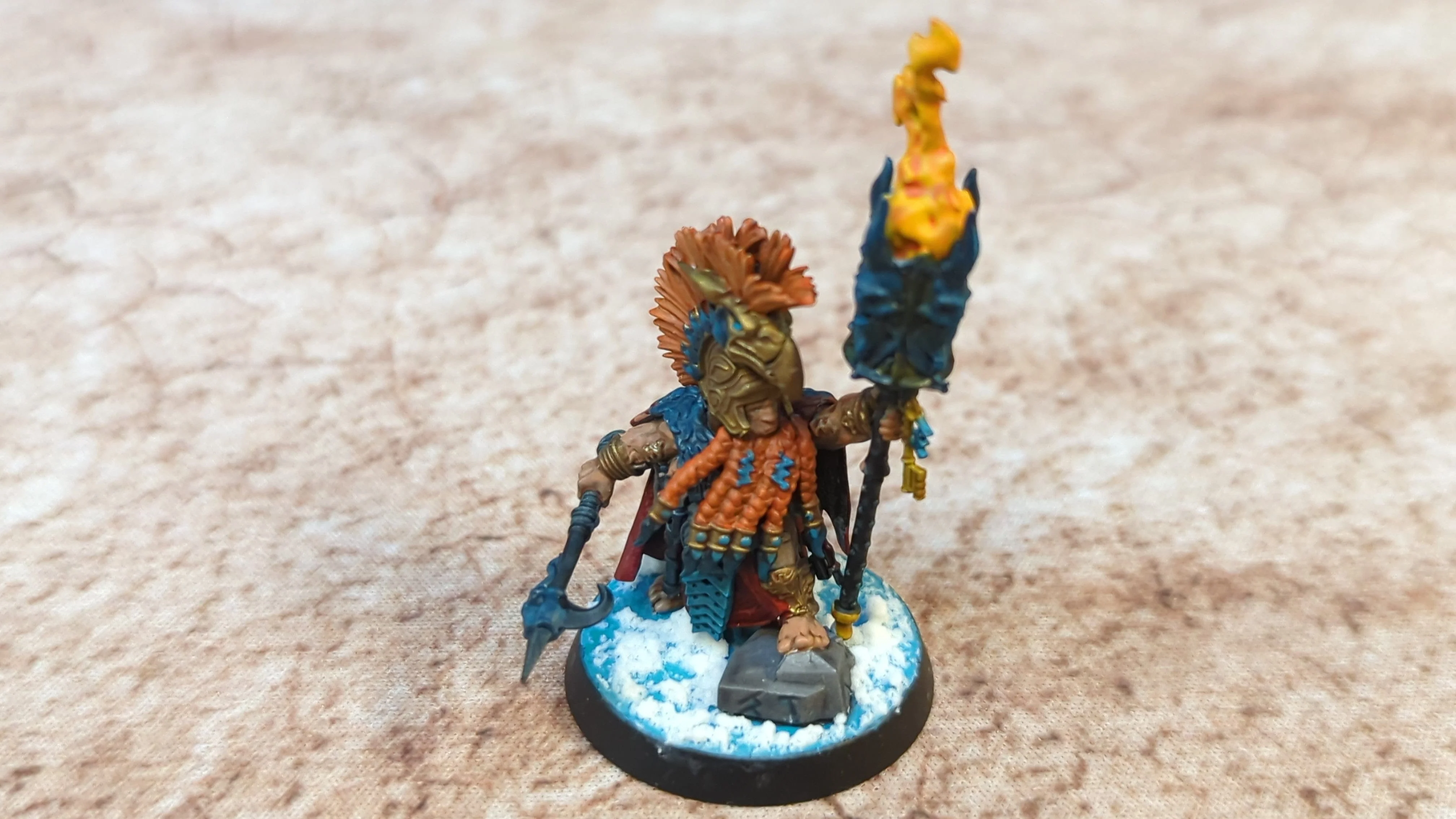 Age of Sigmar Fyreslayers Auric Runemaster x1 Painted