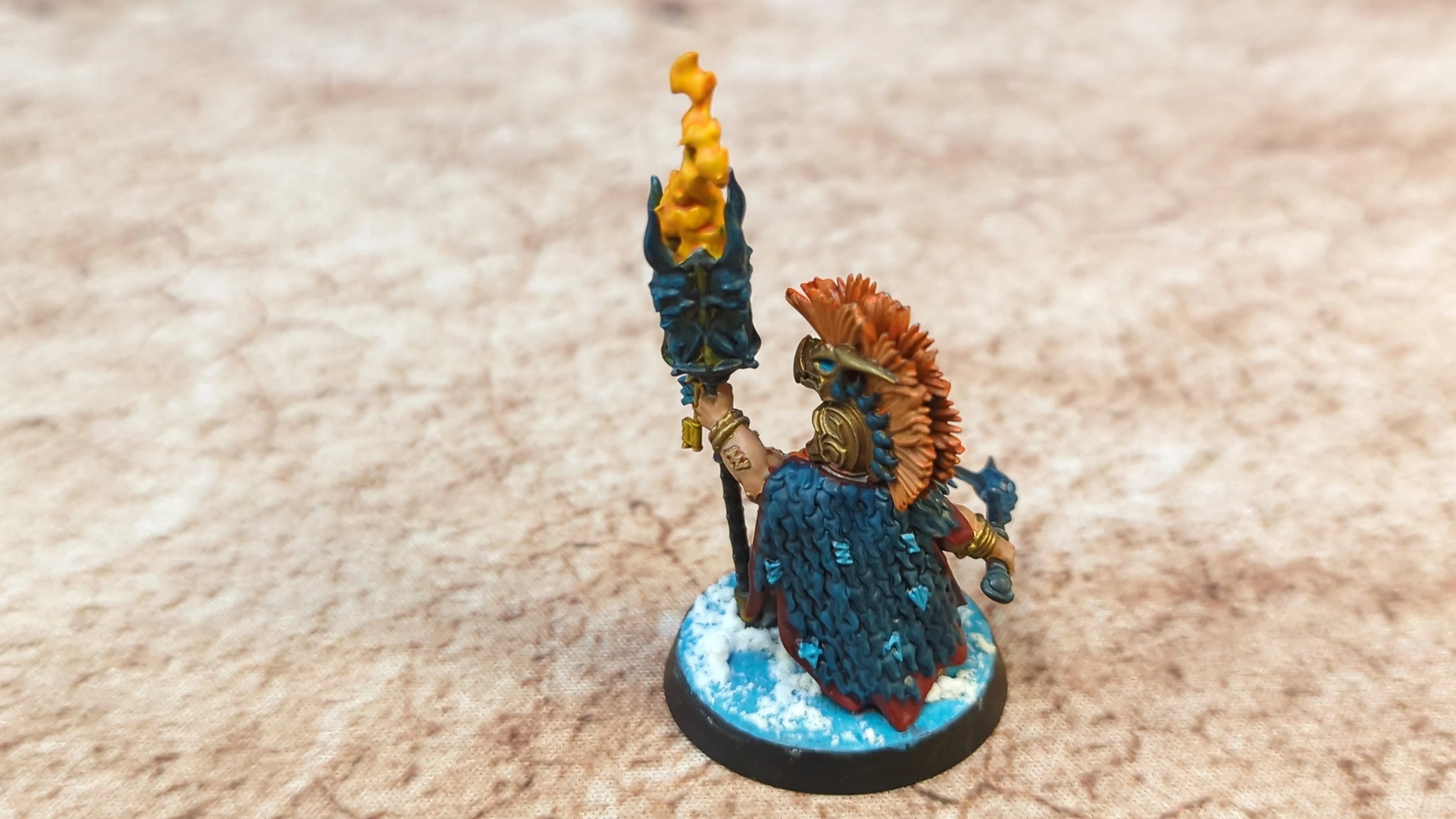 Age of Sigmar Fyreslayers Auric Runemaster x1 Painted - Image 2