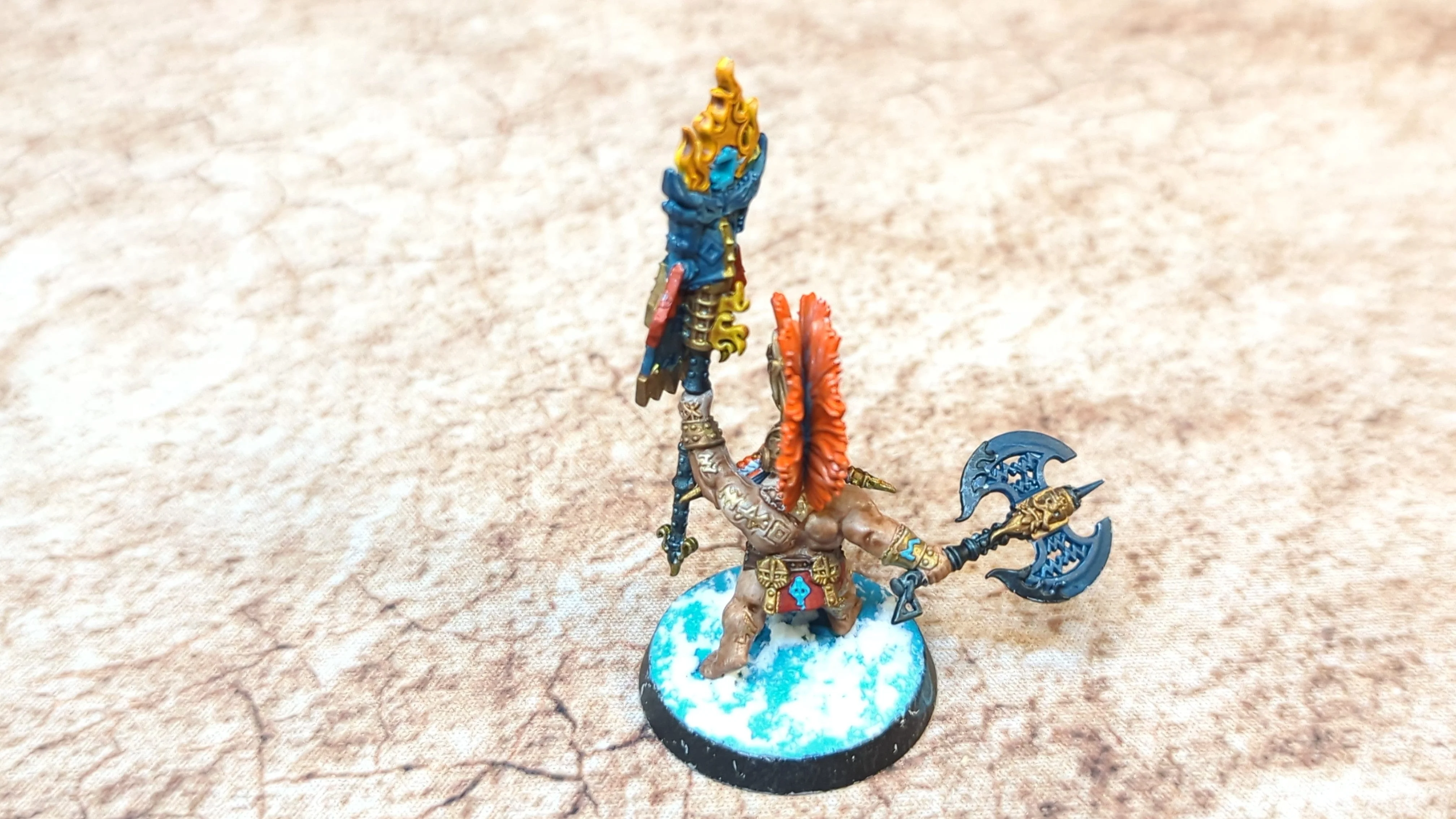 Age of Sigmar Fyreslayers Battlesmith x1 Painted - Image 2
