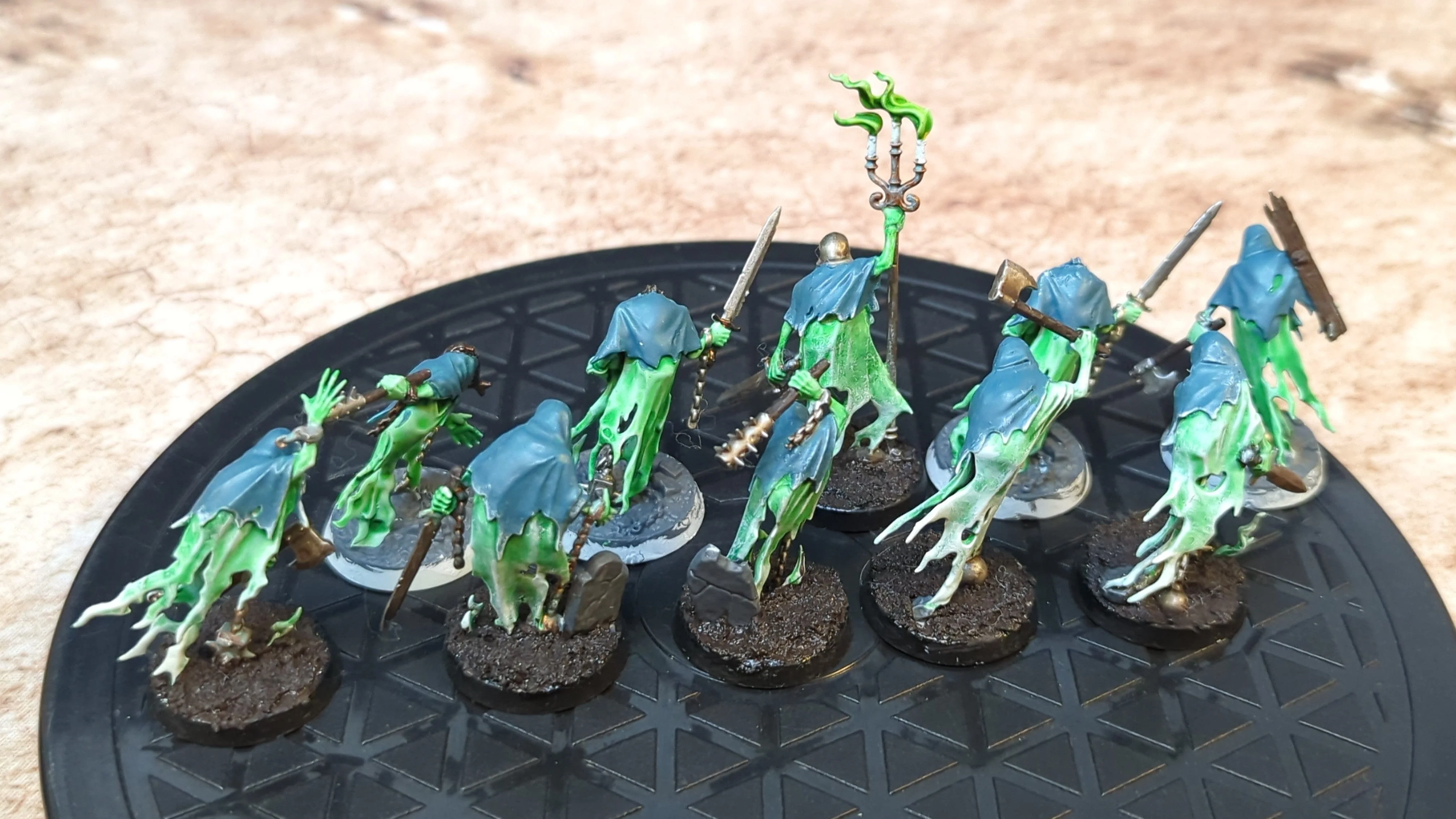 Age of Sigmar Nighthaunt Easy to Build Chainrasp Hordes x10 Painted - Image 2