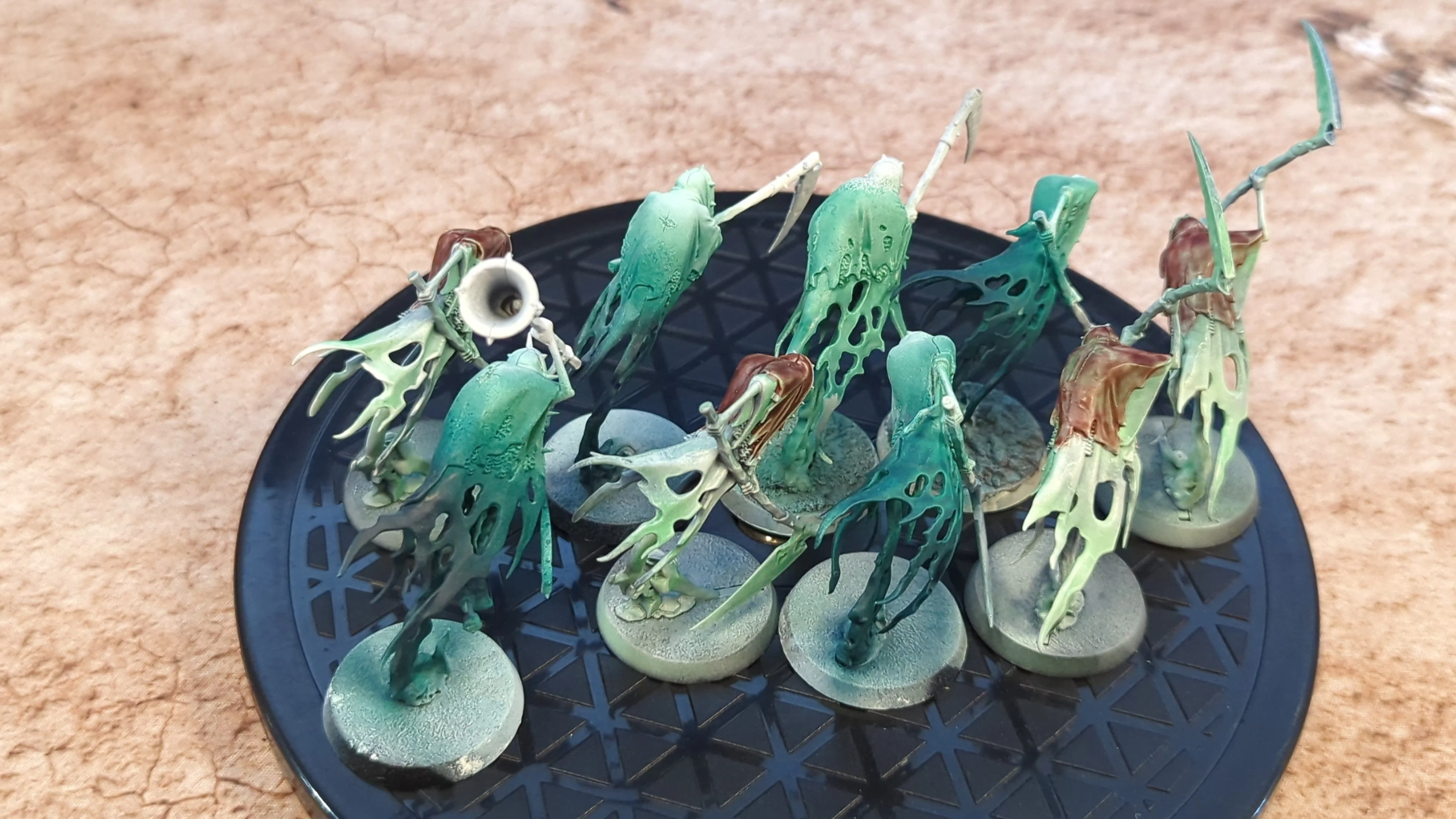 Age of Sigmar Nighthaunt Grimghast Reapers x9 - Image 2