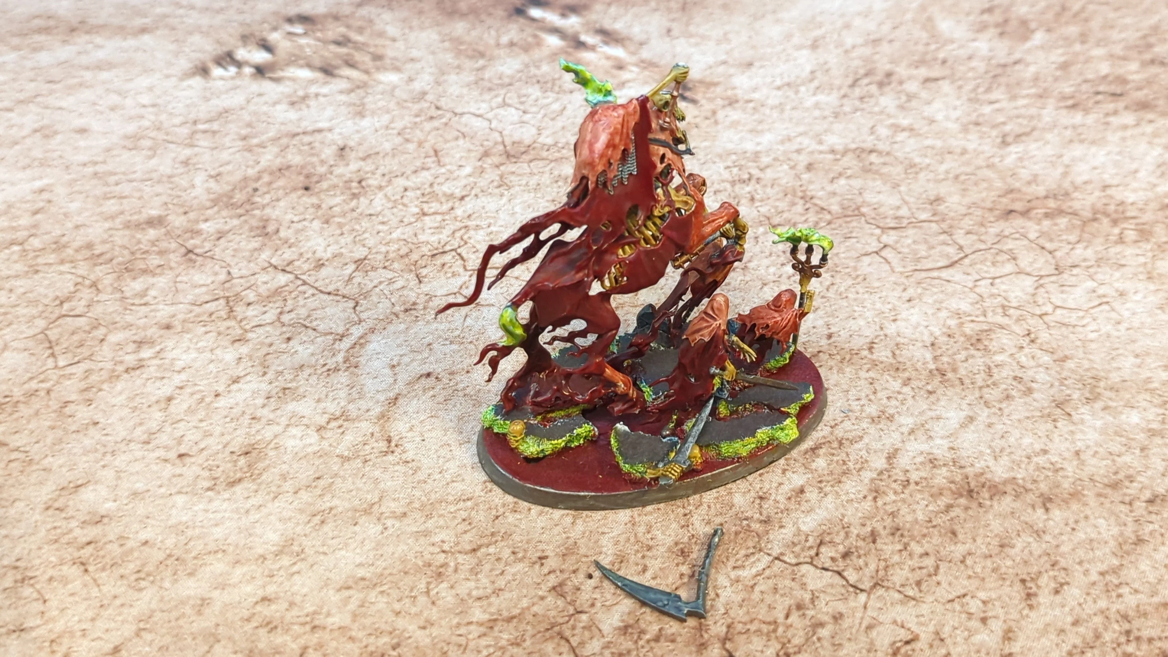 Age of Sigmar Nighthaunt Knight of Shrouds on Ethereal Steed x1 OOP Painted - Image 2