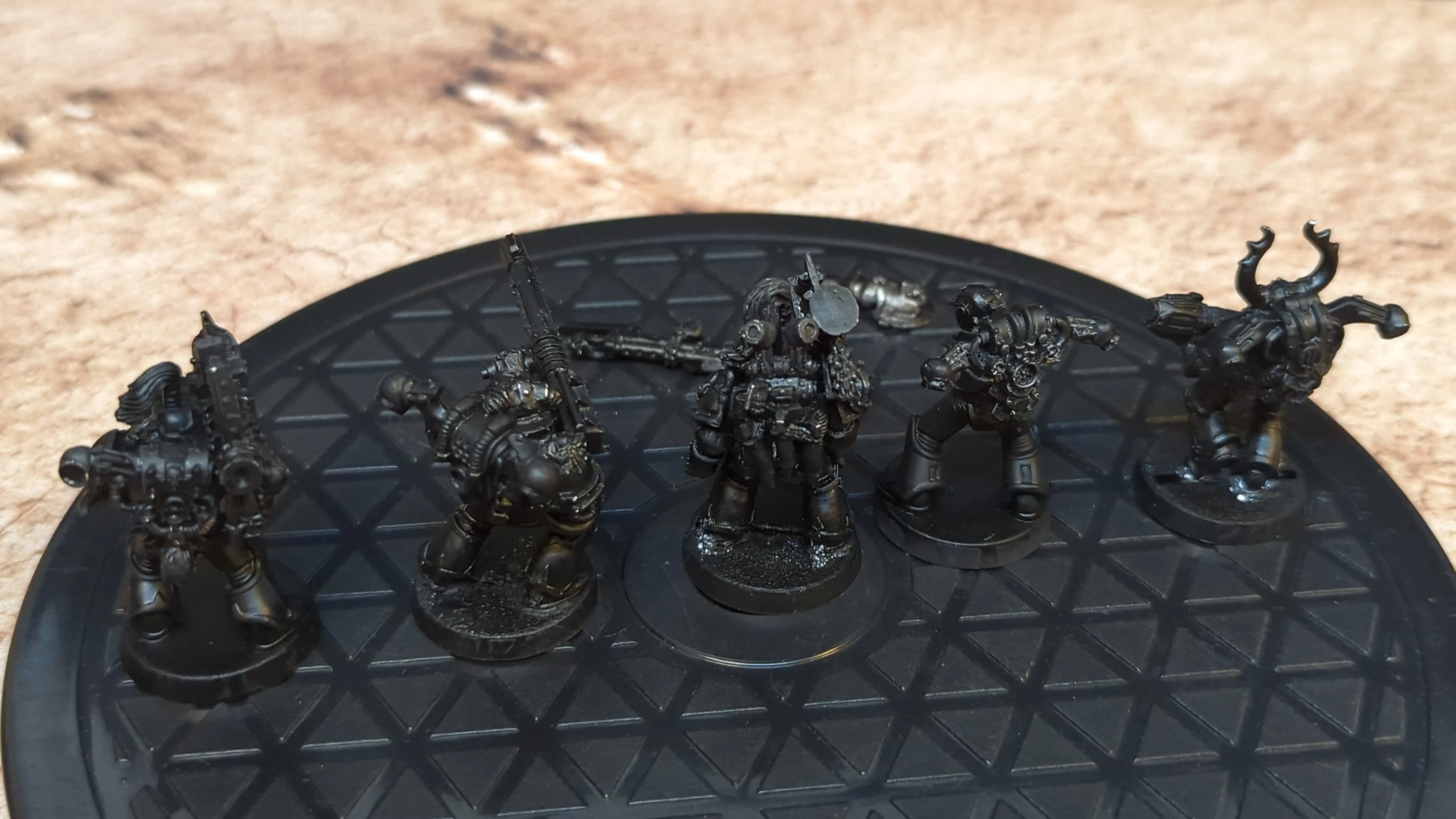 Warhammer 40k Chaos Space Marines Havocs (OOP Metal) x5 - Image 2
