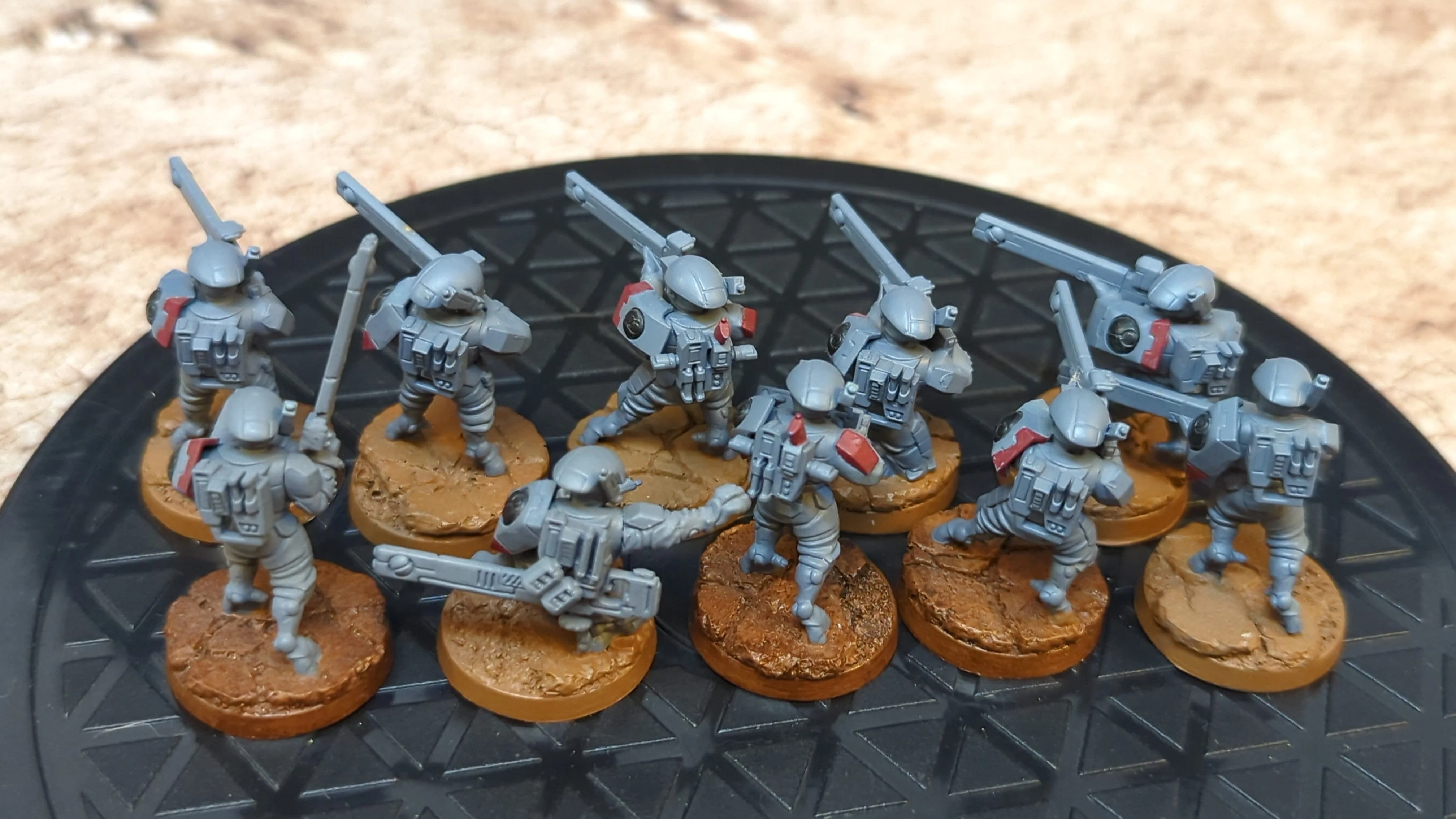 Warhammer 40k T'au Empire Fire Warriors / Breachers x10 - Image 2