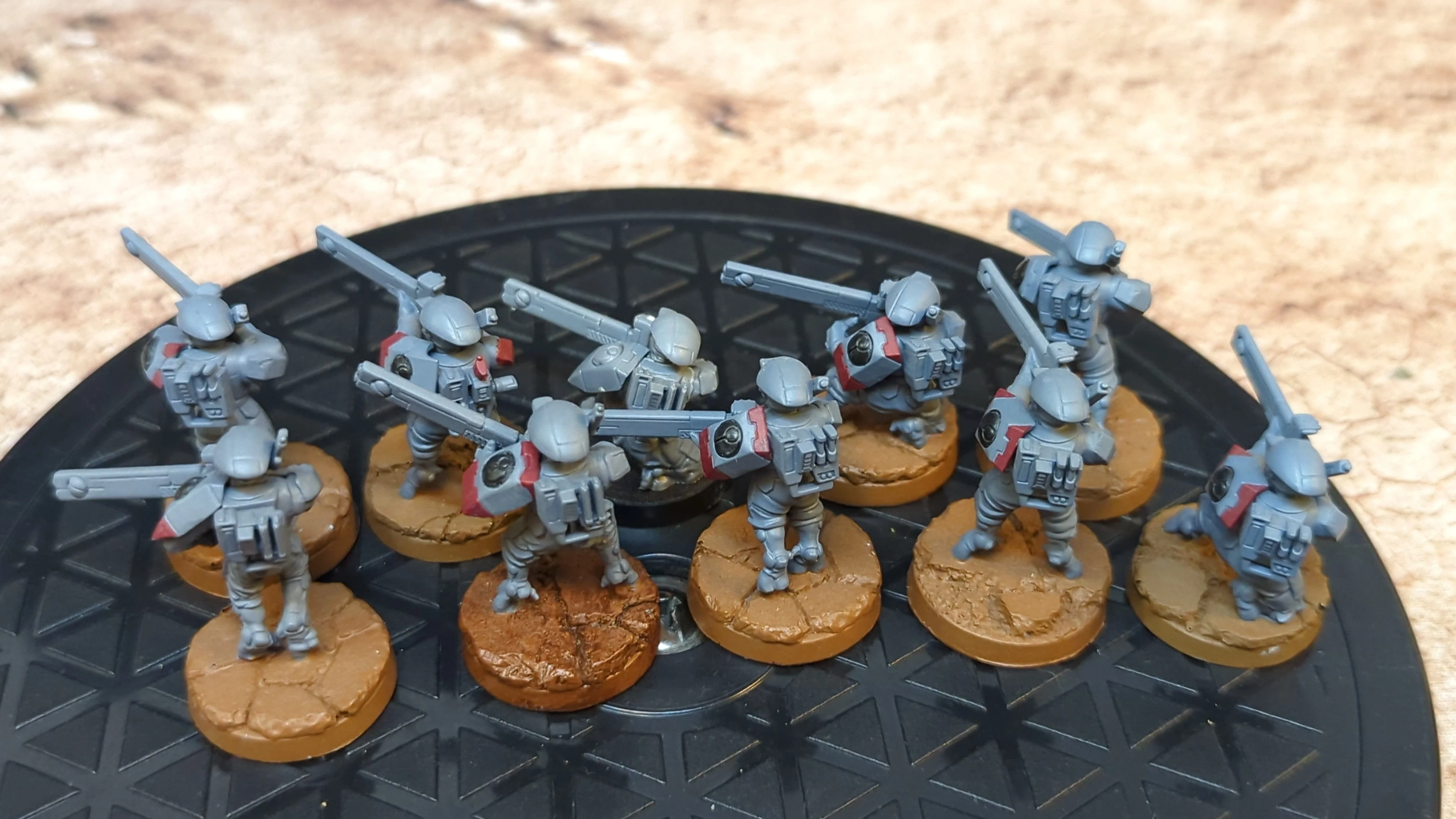 Warhammer 40k T'au Empire Fire Warriors / Breachers x10 - Image 2