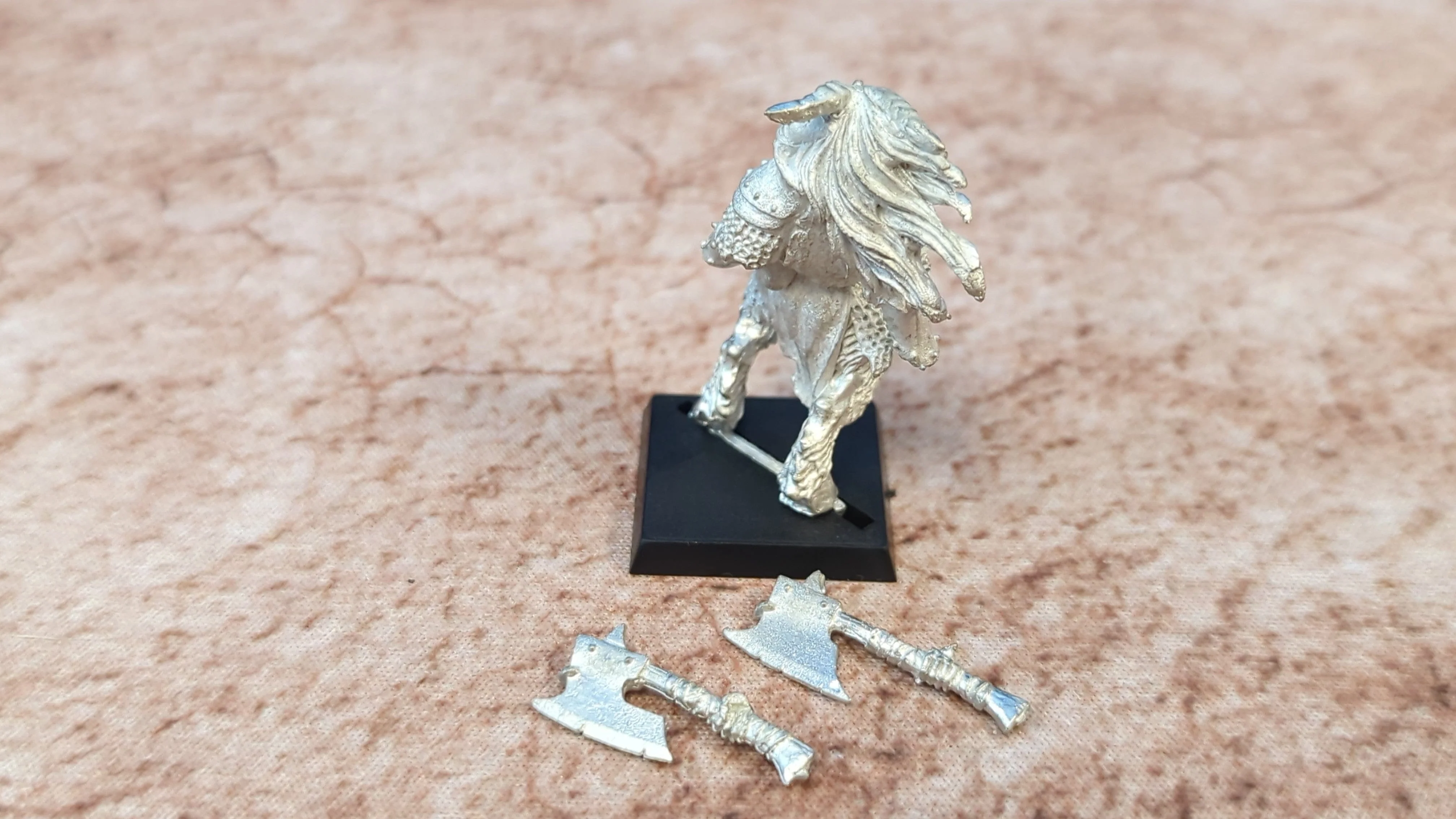 The Old World : Beastmen Beastlord (OOP Metal) x1 - Image 2