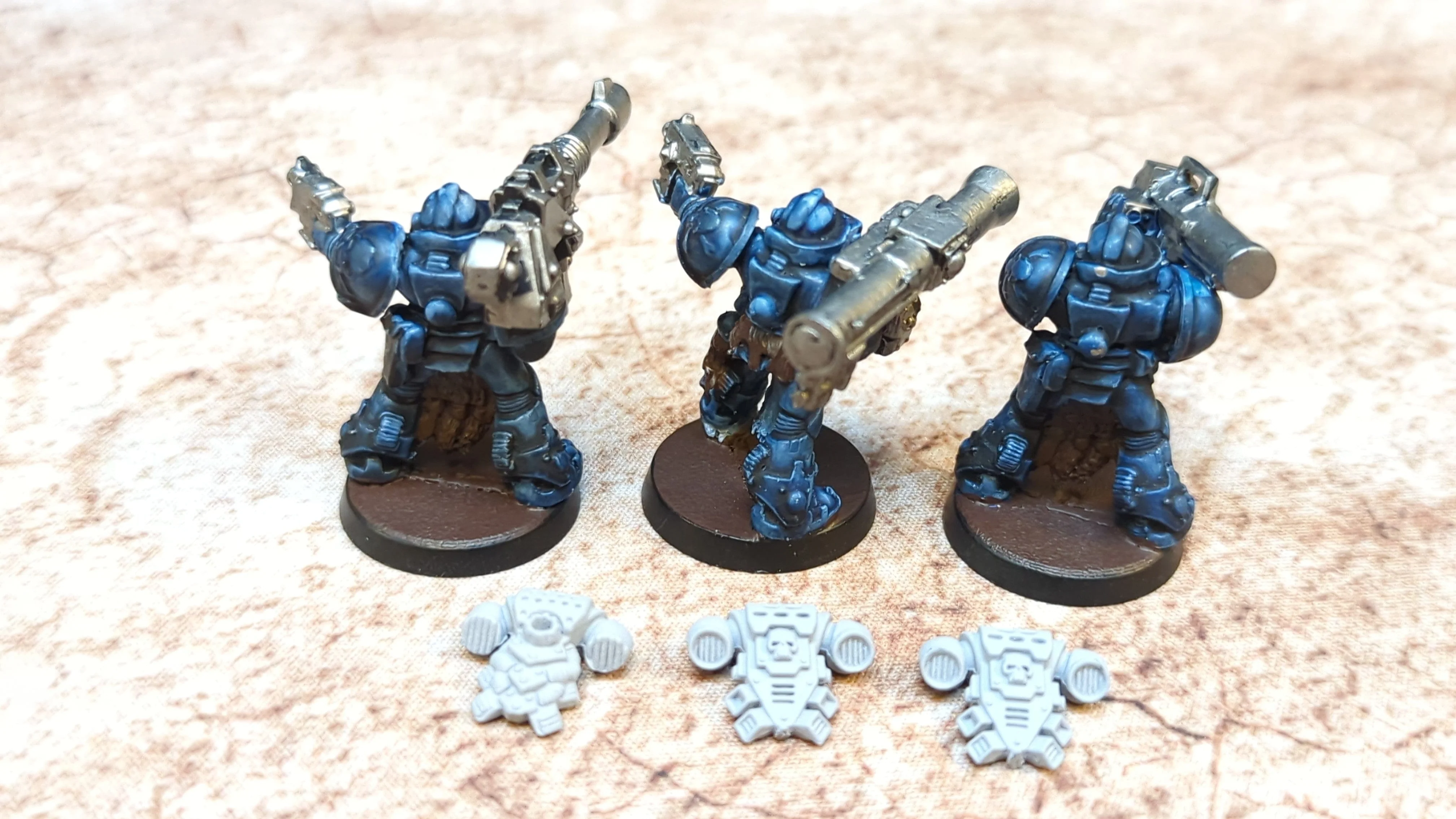 Warhammer 40k Long Fang (metal) x3 - Image 2