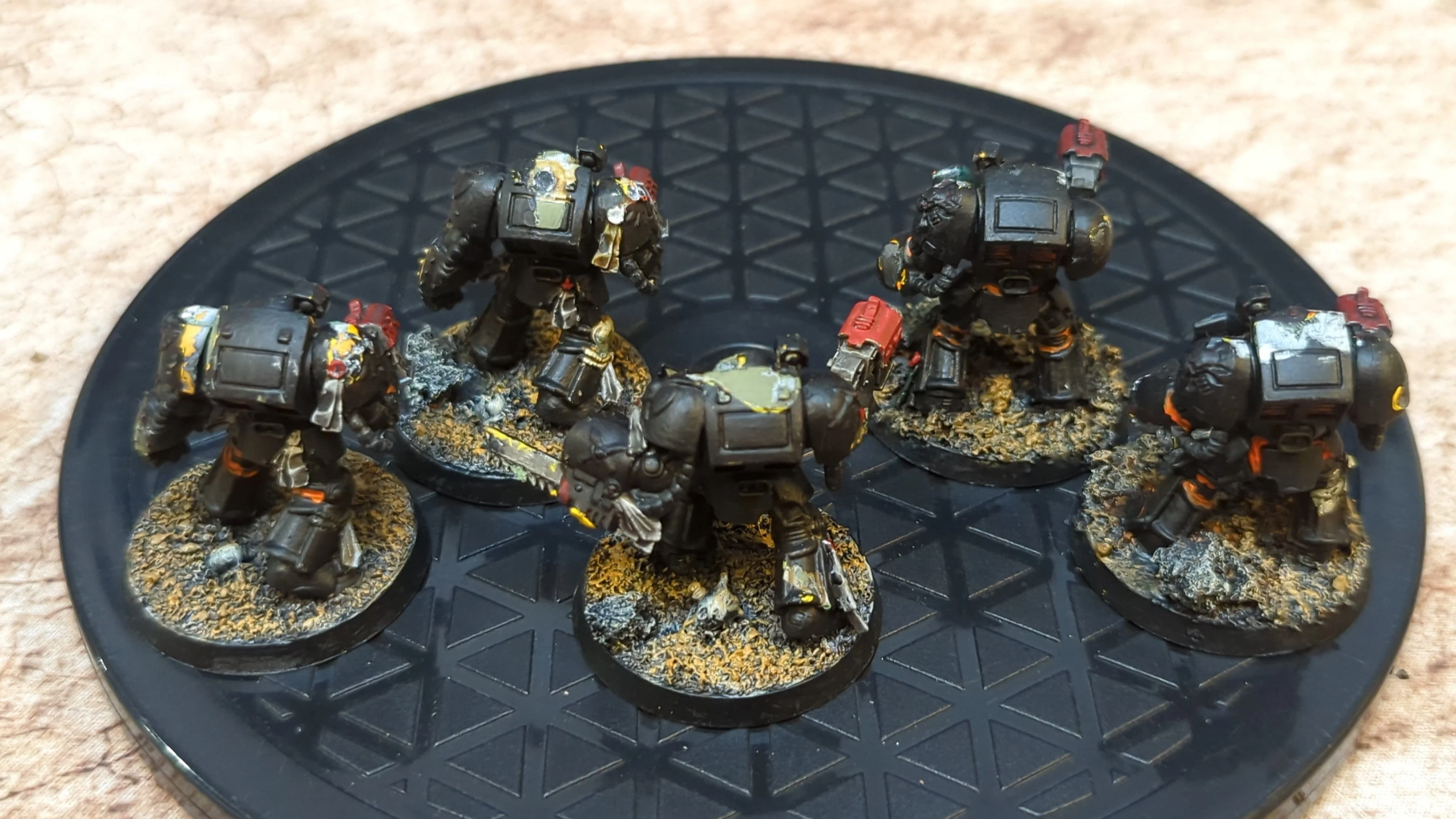 Warhammer 40k Space Marines Terminator Squad (OOP) x5 - Image 2