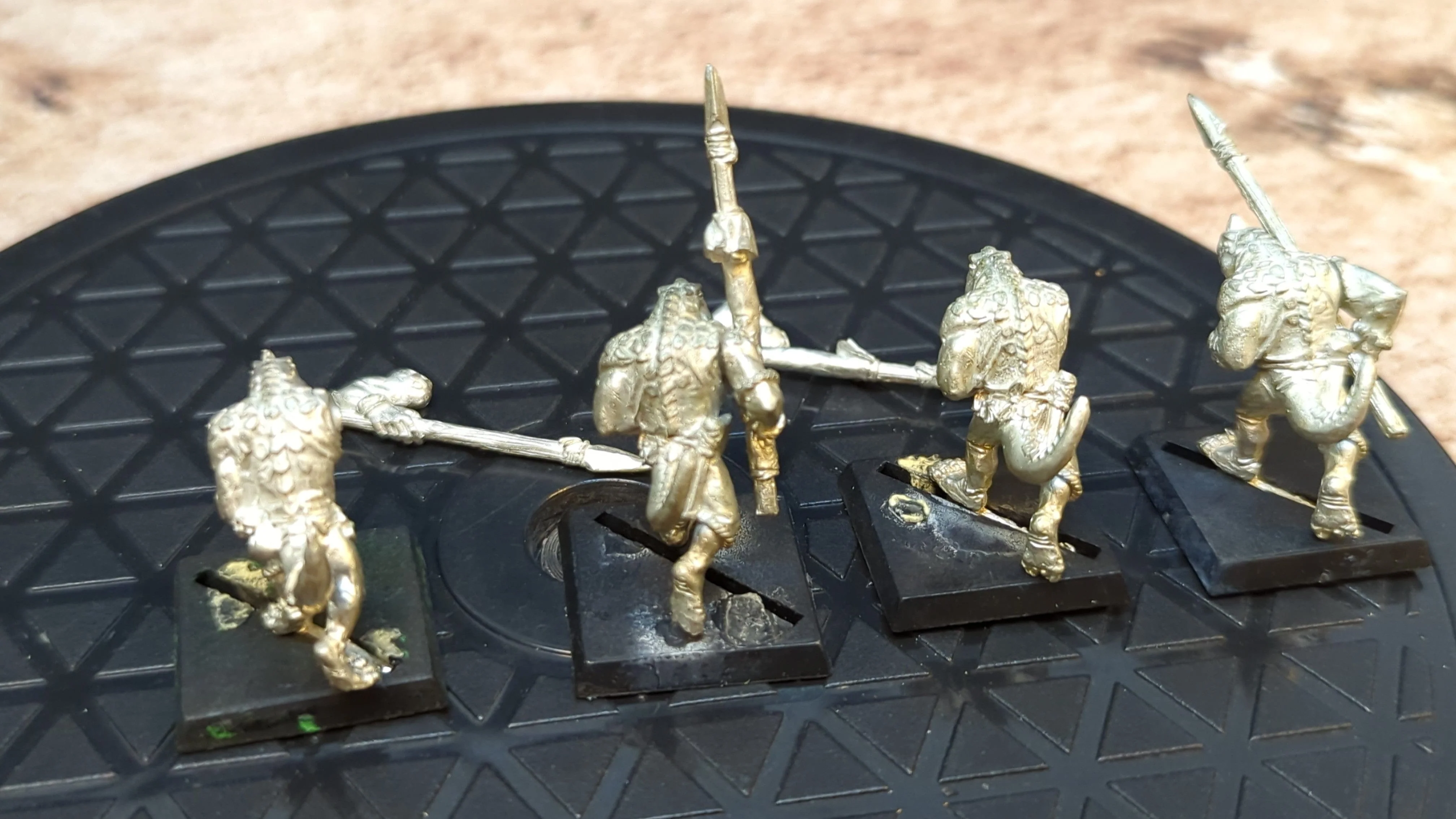 The Old World Seraphon Saurus Warriors (metal) x4 - Image 2