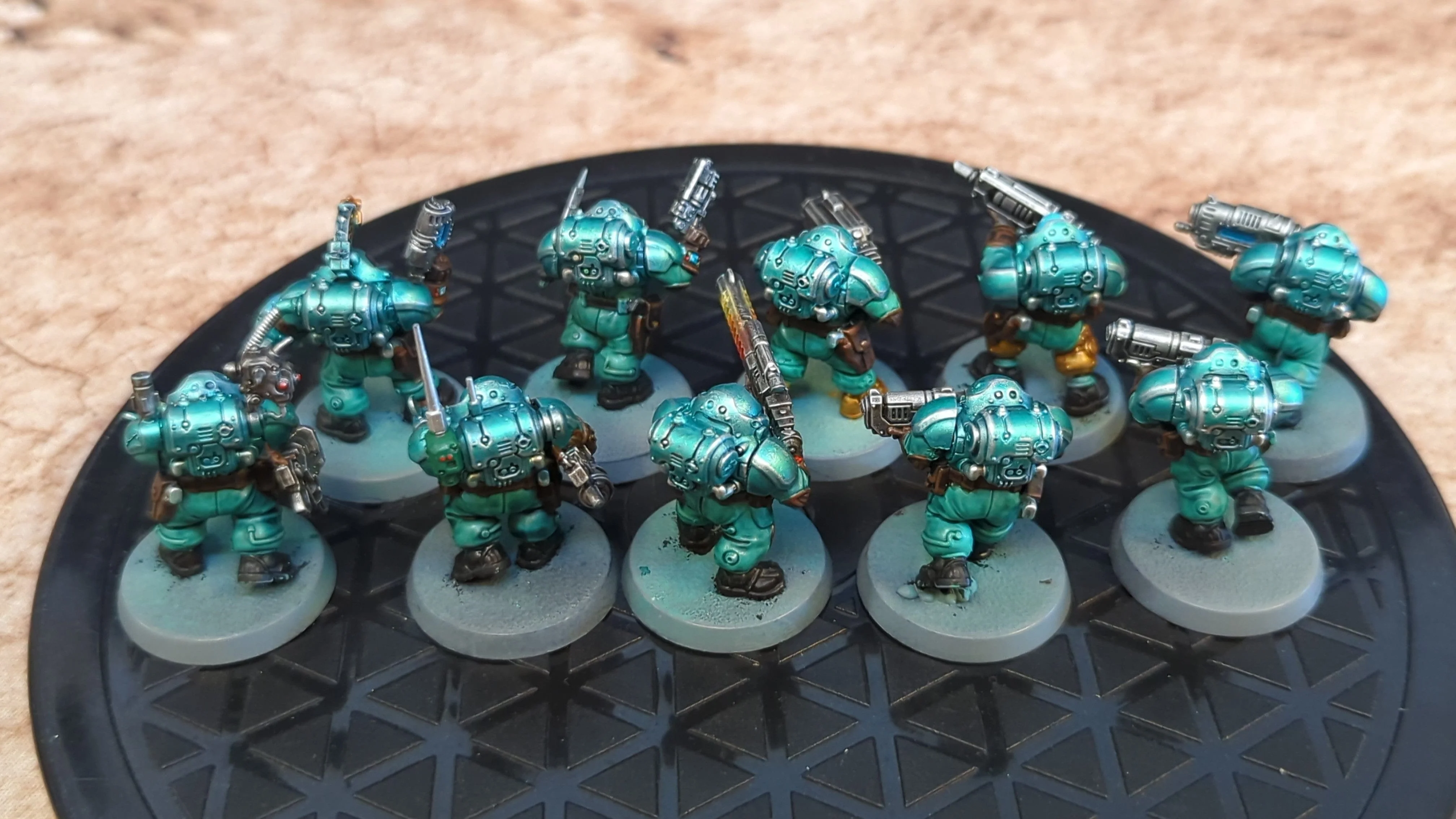 Warhammer 40k Leagues of Votann Heartkyn Warriors x10 - Image 2