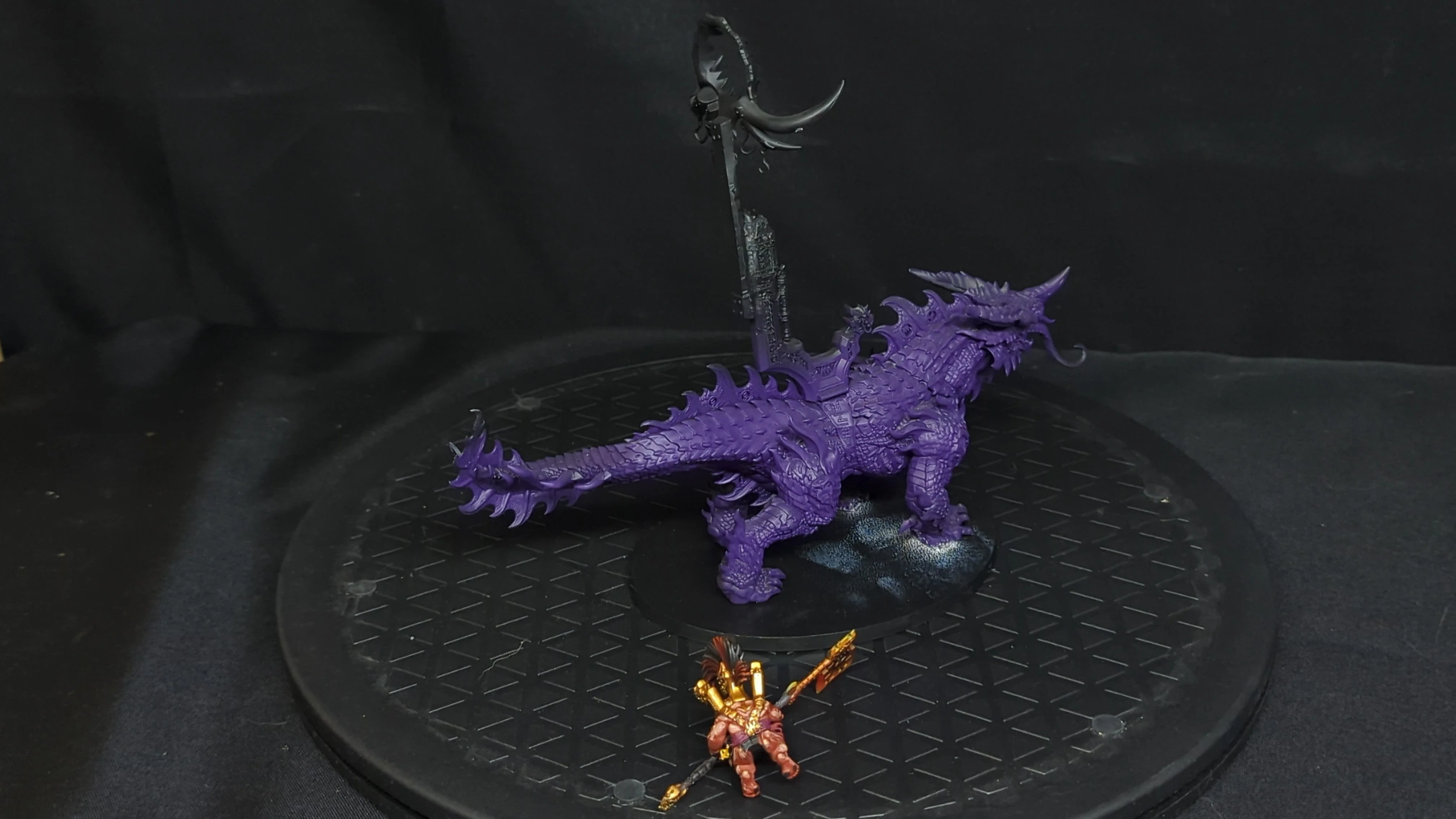 Age of Sigmar Fyreslayers Runefather  on Magmadroth x1 - Image 2