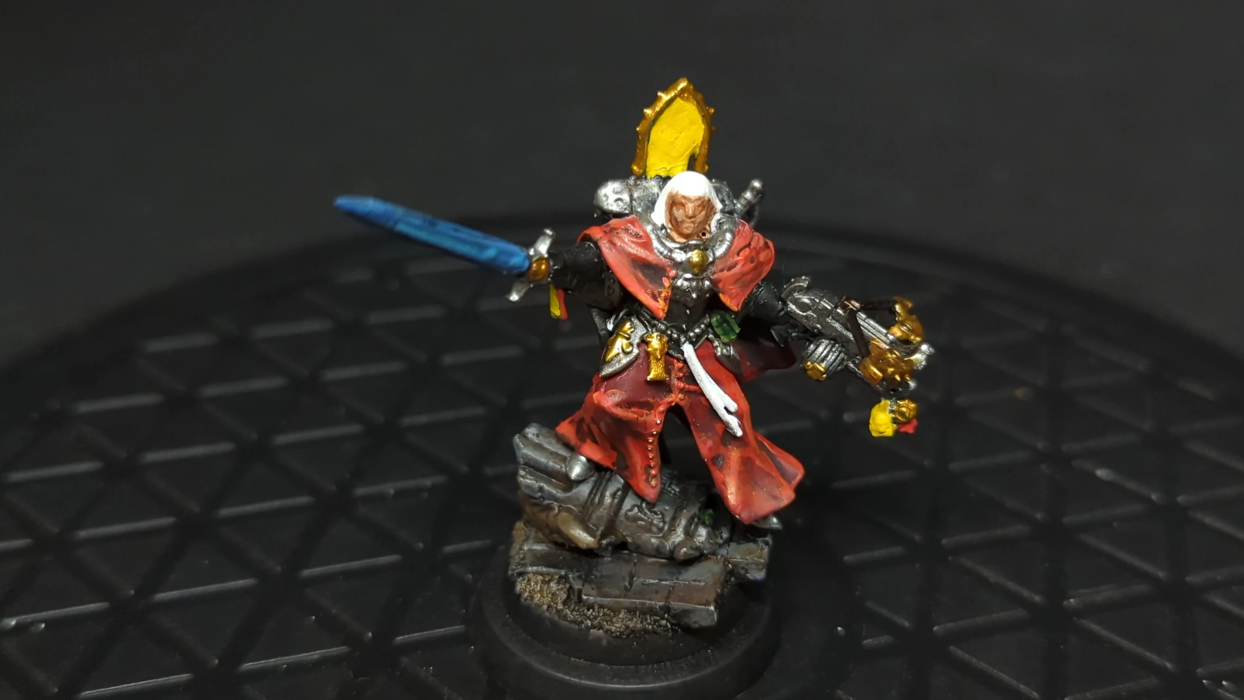 Warhammer 40k Adepta Sororitas Canoness x1 Painted