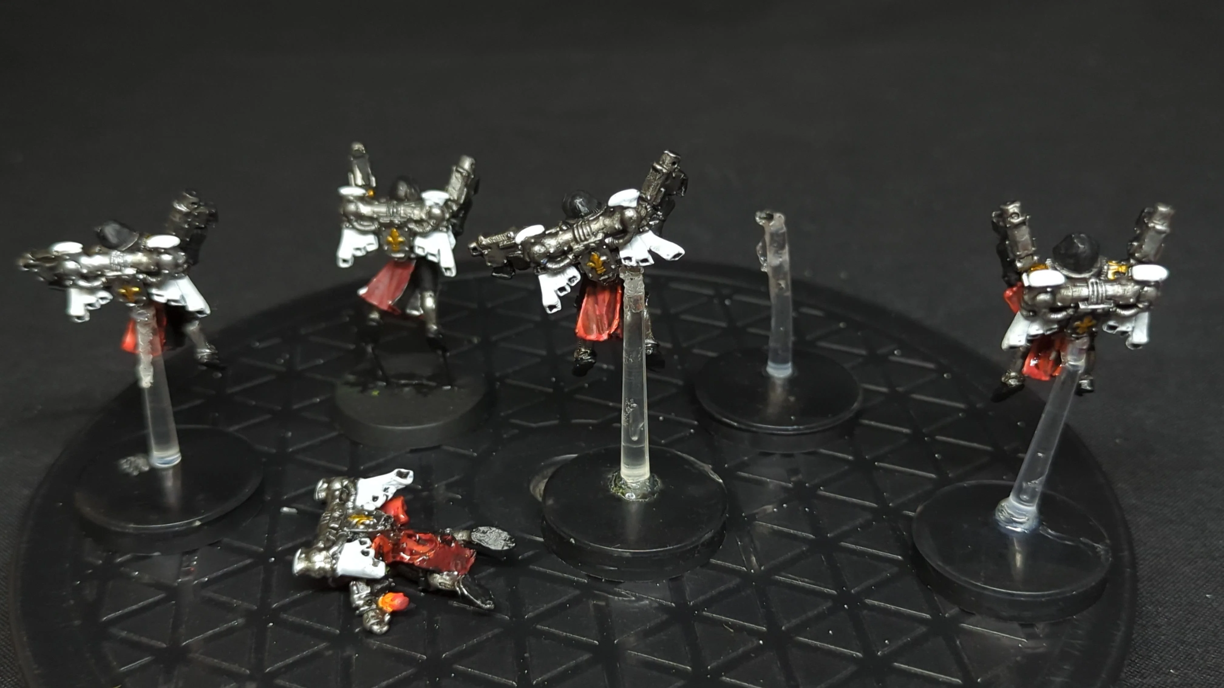 Warhammer 40k Adepta Sororitas Seraphim x5 OOP Painted - Image 2