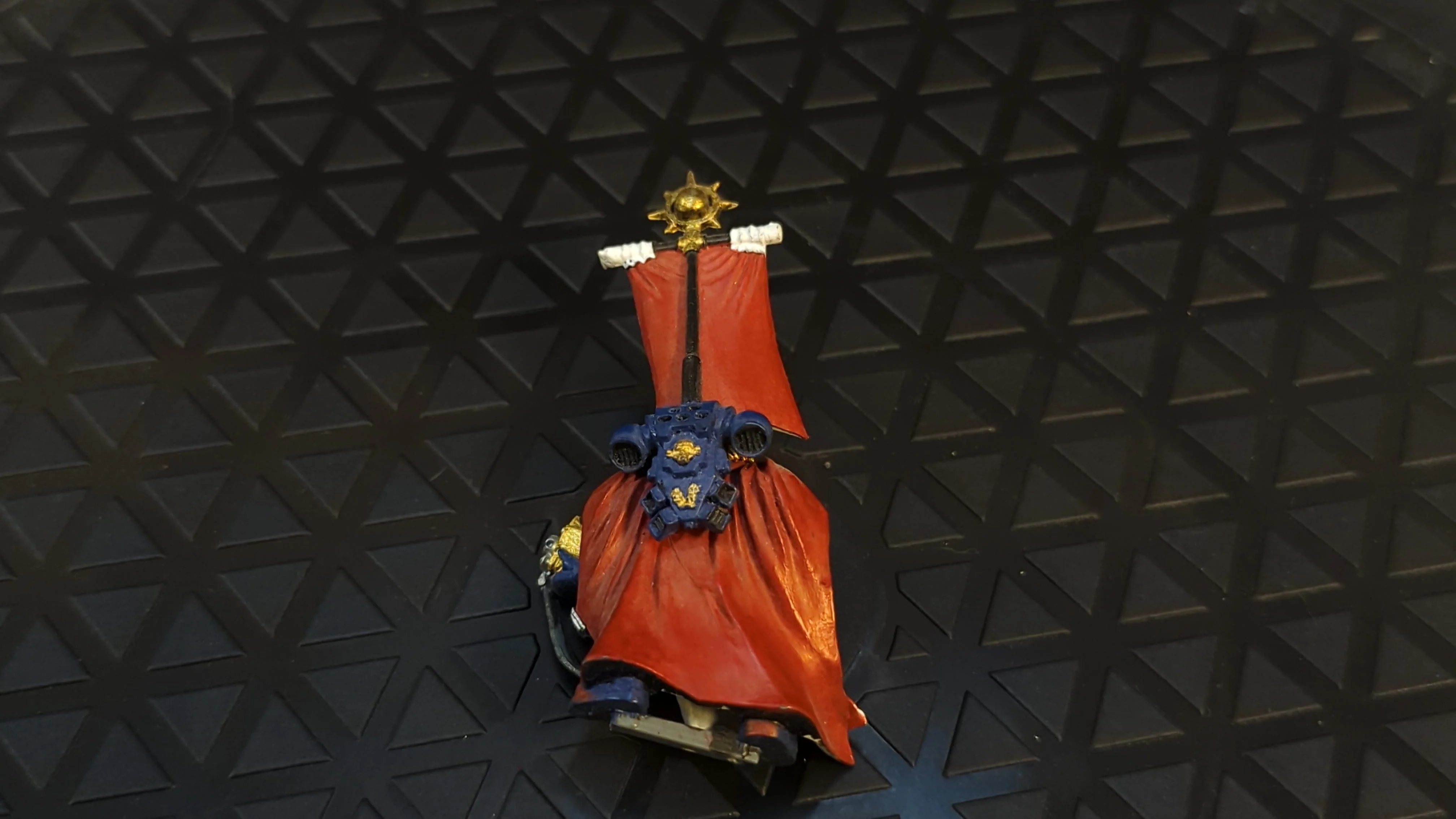 Warhammer 40k Space Marine Captain (Black Reach) x1 OOP Painted - Image 2