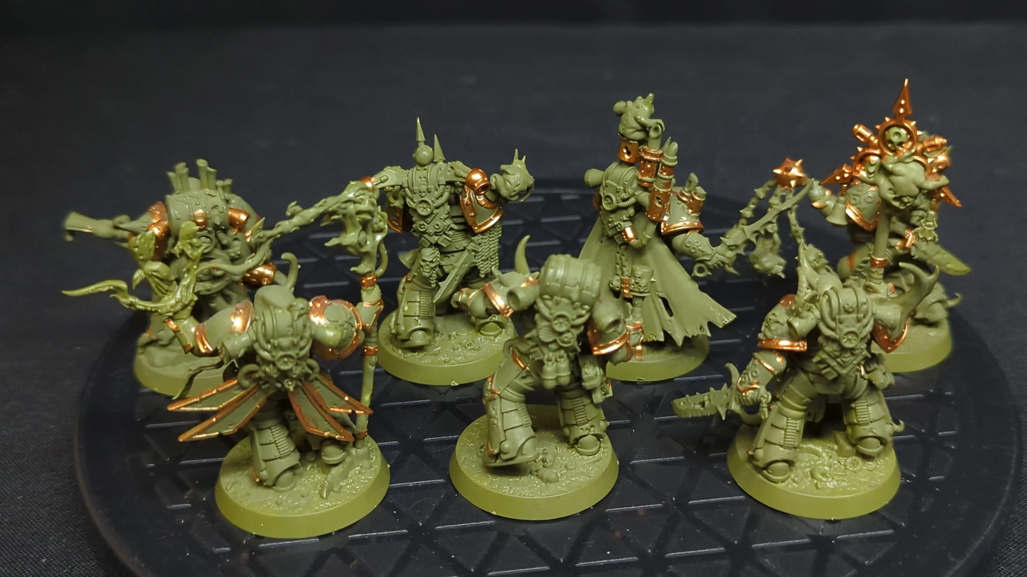 Warhammer 40k Kill Team: plague Marines x7 - Image 2