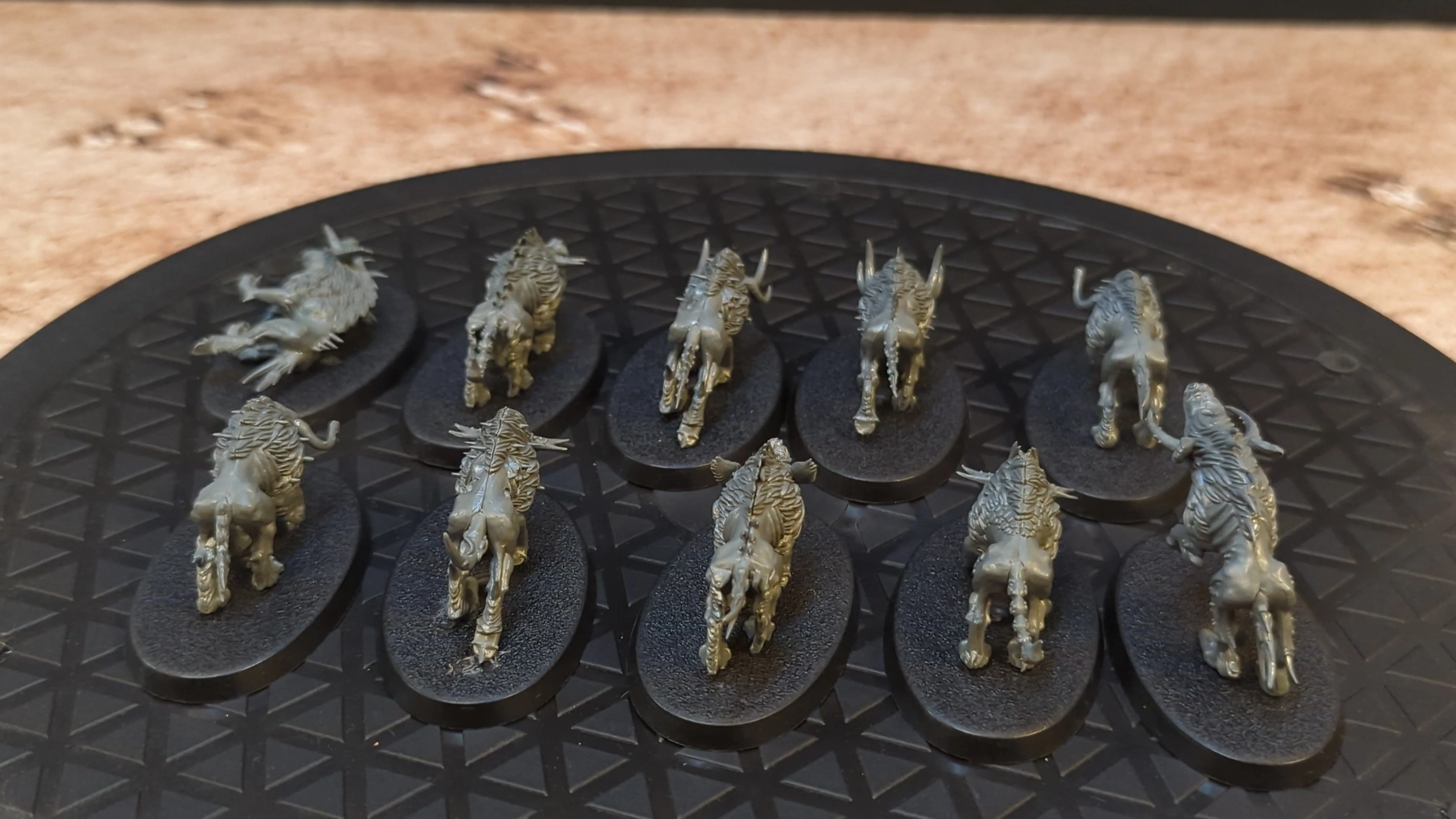 Age of Sigmar Beasts of Chaos Warhounds x10 - Image 2