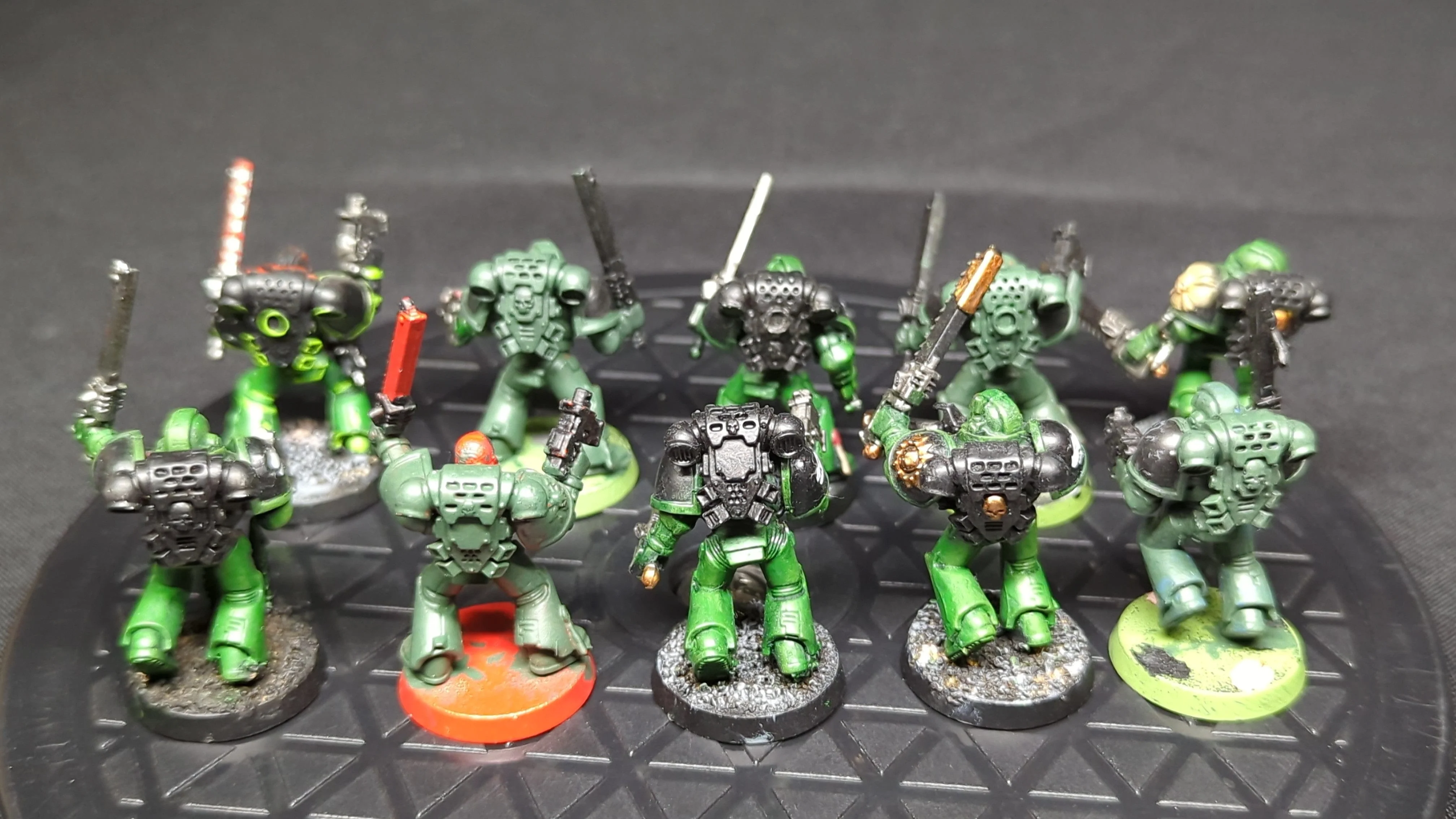Warhammer 40k Space Marines Tactical Squad x10 Painted - Image 2
