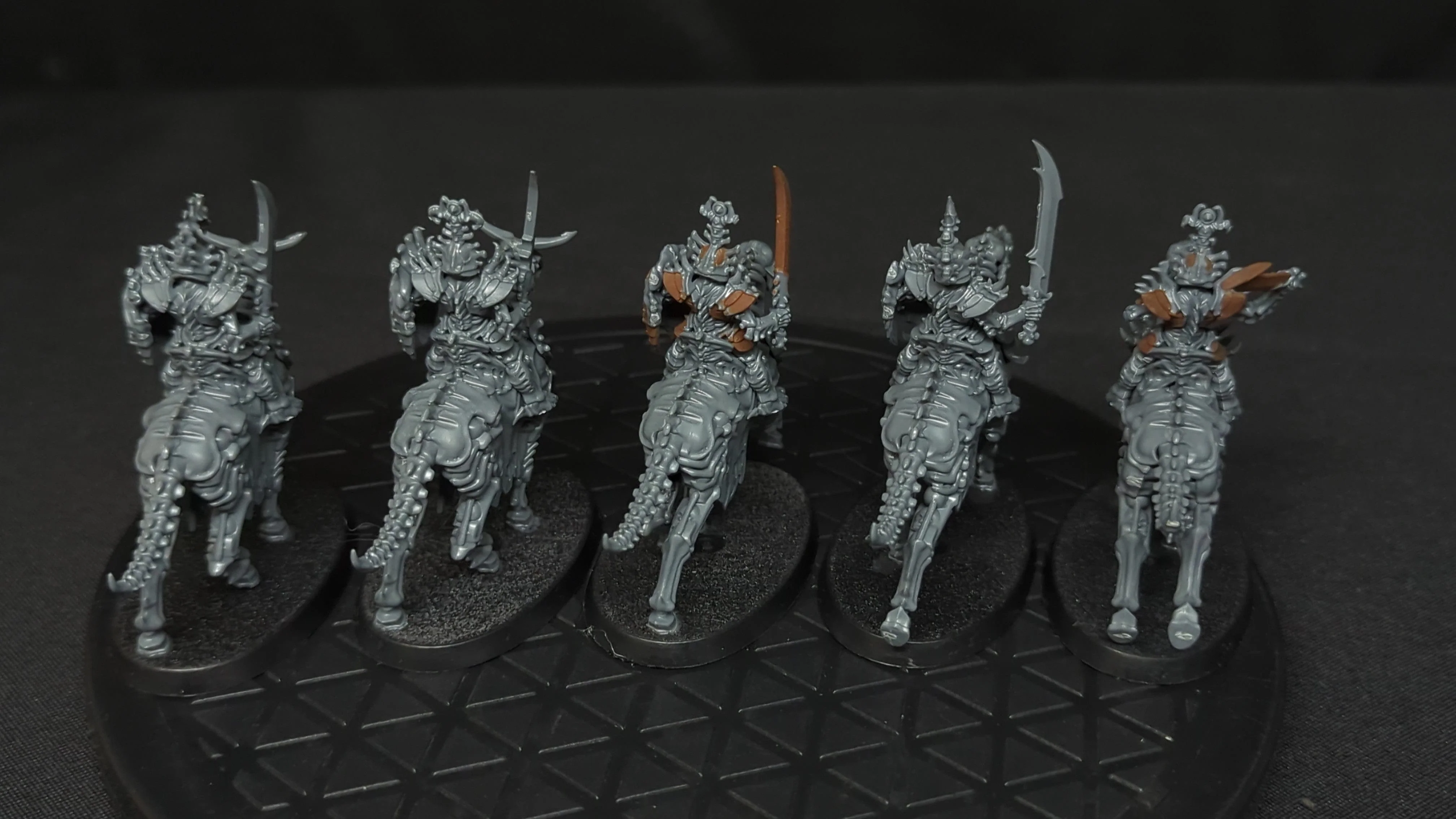 Age of Sigmar Ossiarch Bonereapers Kavalos Deathriders x5 - Image 2