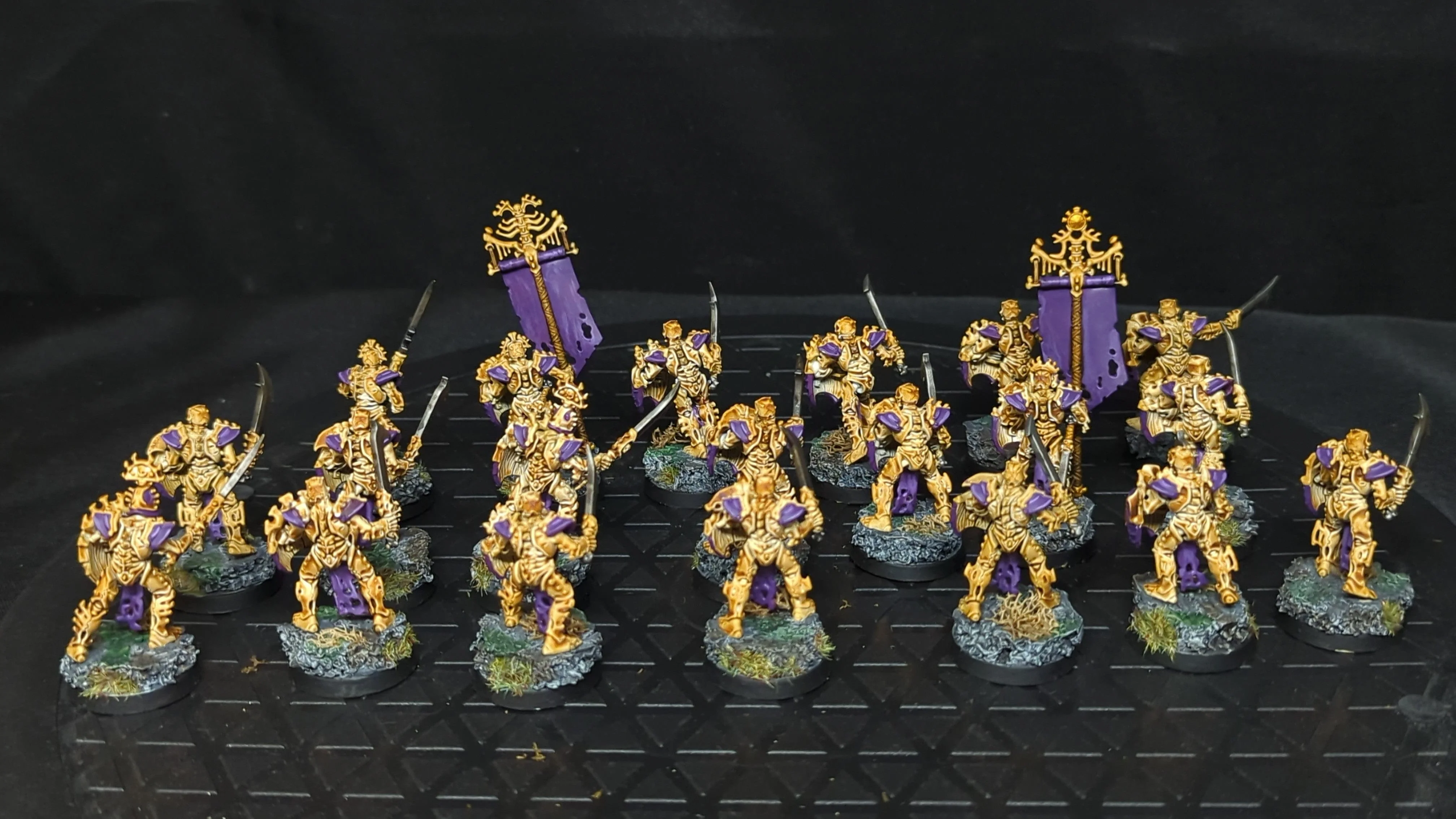 Age of Sigmar Ossiarch Bonereapers Mortek Guard x20 Painted - Image 2