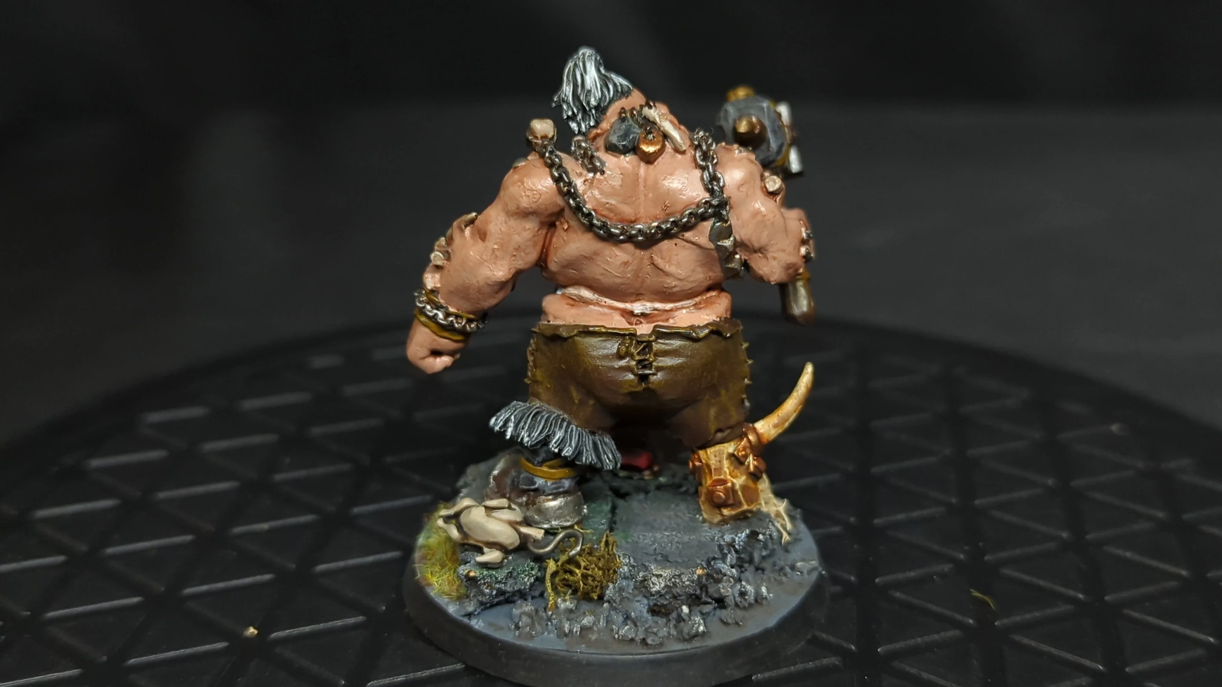 Age of Sigmar Ogor Mawtribes Butcher (OOP Metal) x1 OOP Painted - Image 2