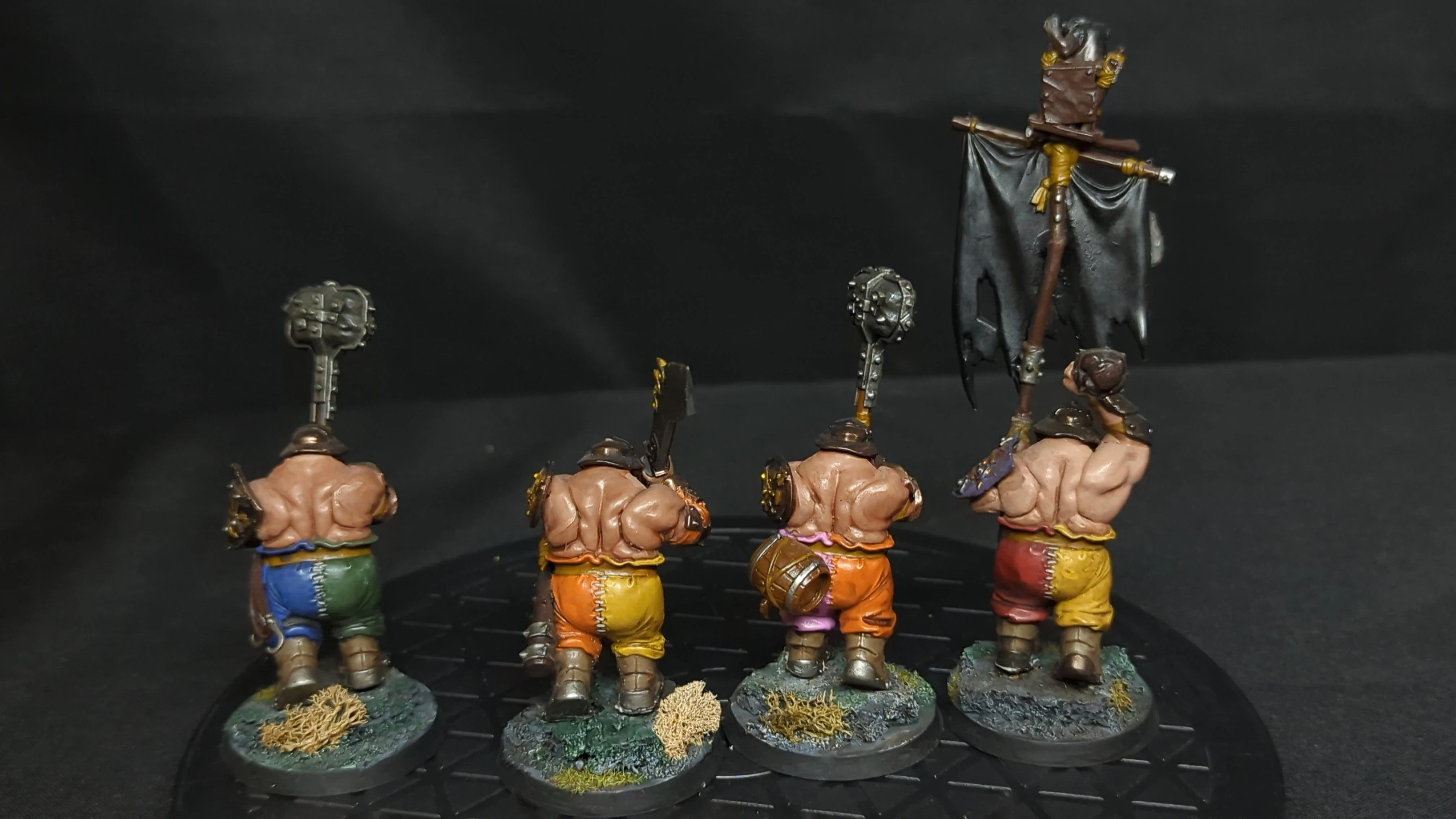 Age of Sigmar Ogor Mawtribes Ironguts x4 Painted - Image 2