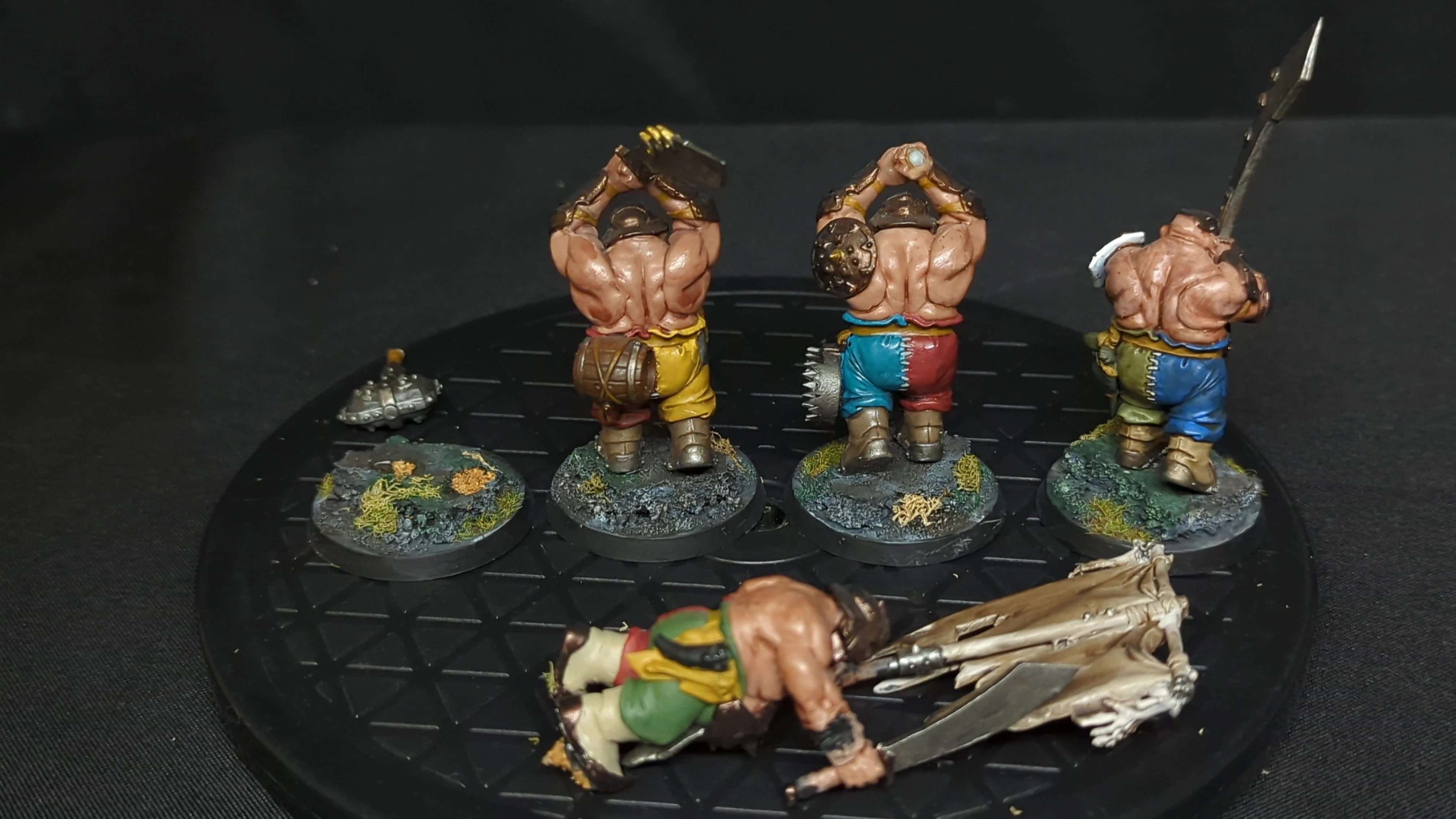 Age of Sigmar Ogor Mawtribes Ironguts x4 Painted - Image 2