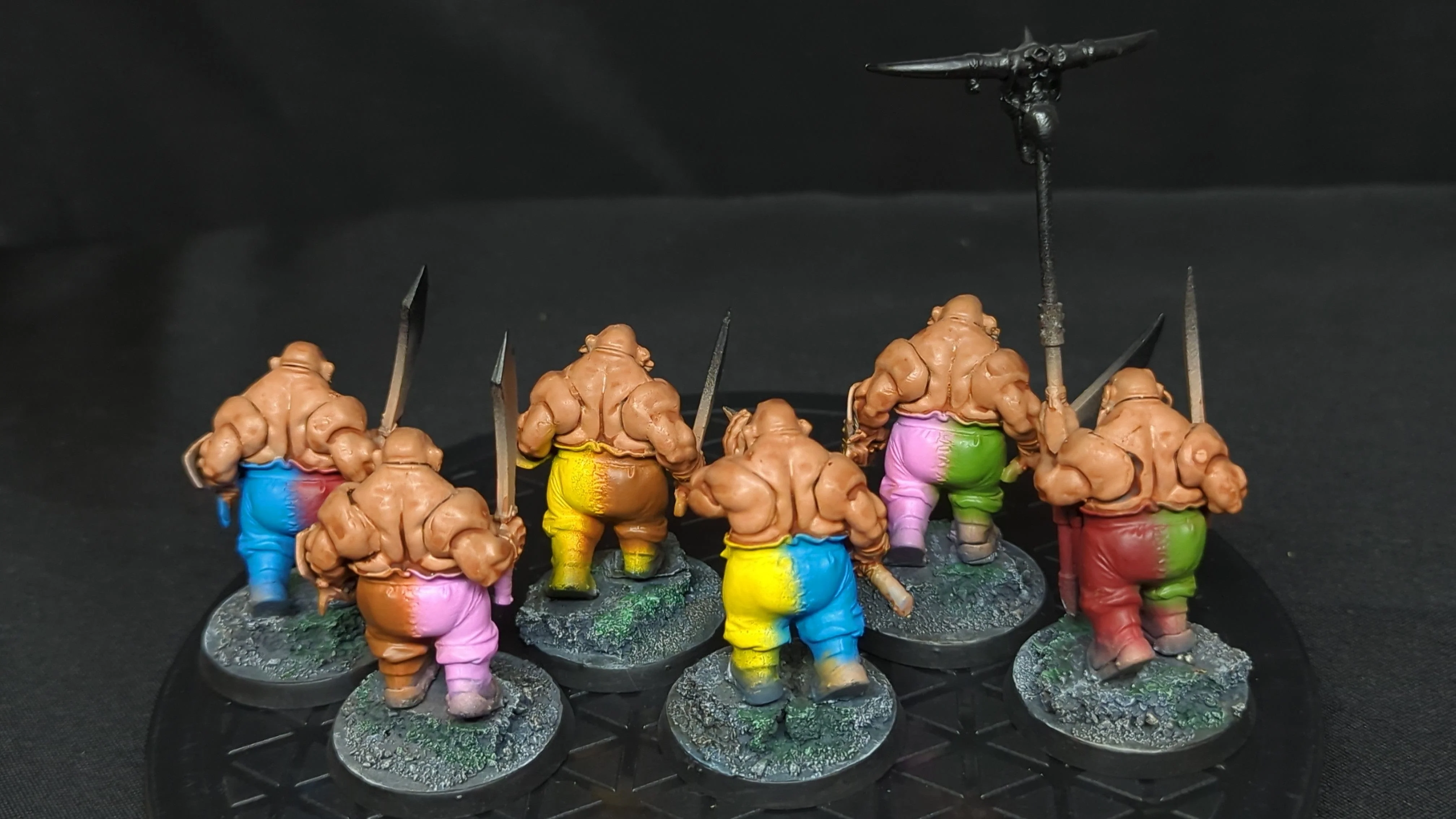 Age of Sigmar Ogor Mawtribes Ogor Gluttons x6 Painted - Image 2