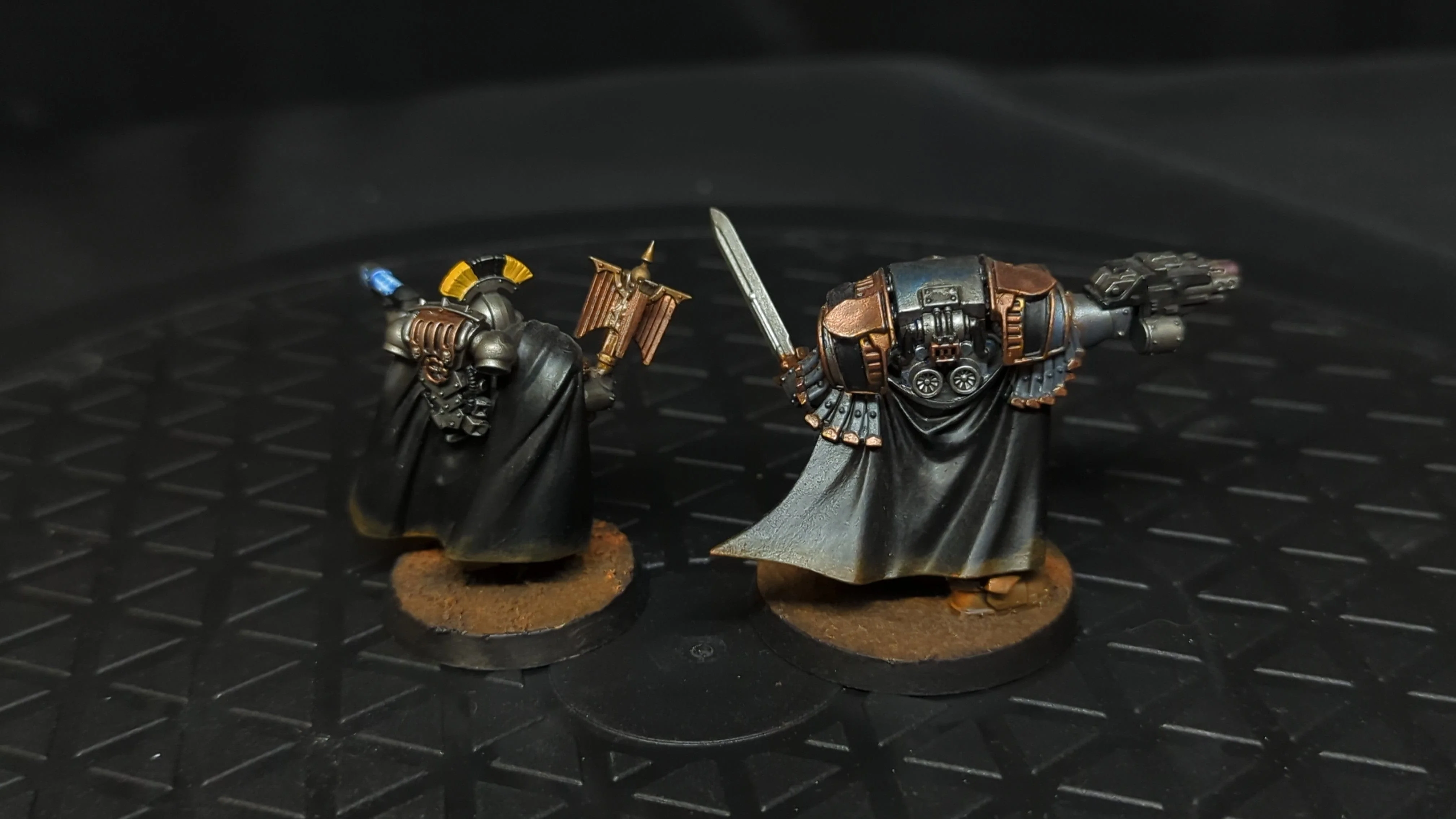 The Horus Heresy Horus Heresy: Legiones Astartes Cataphractii Praetor & Chaplain Consul x2 Painted - Image 2