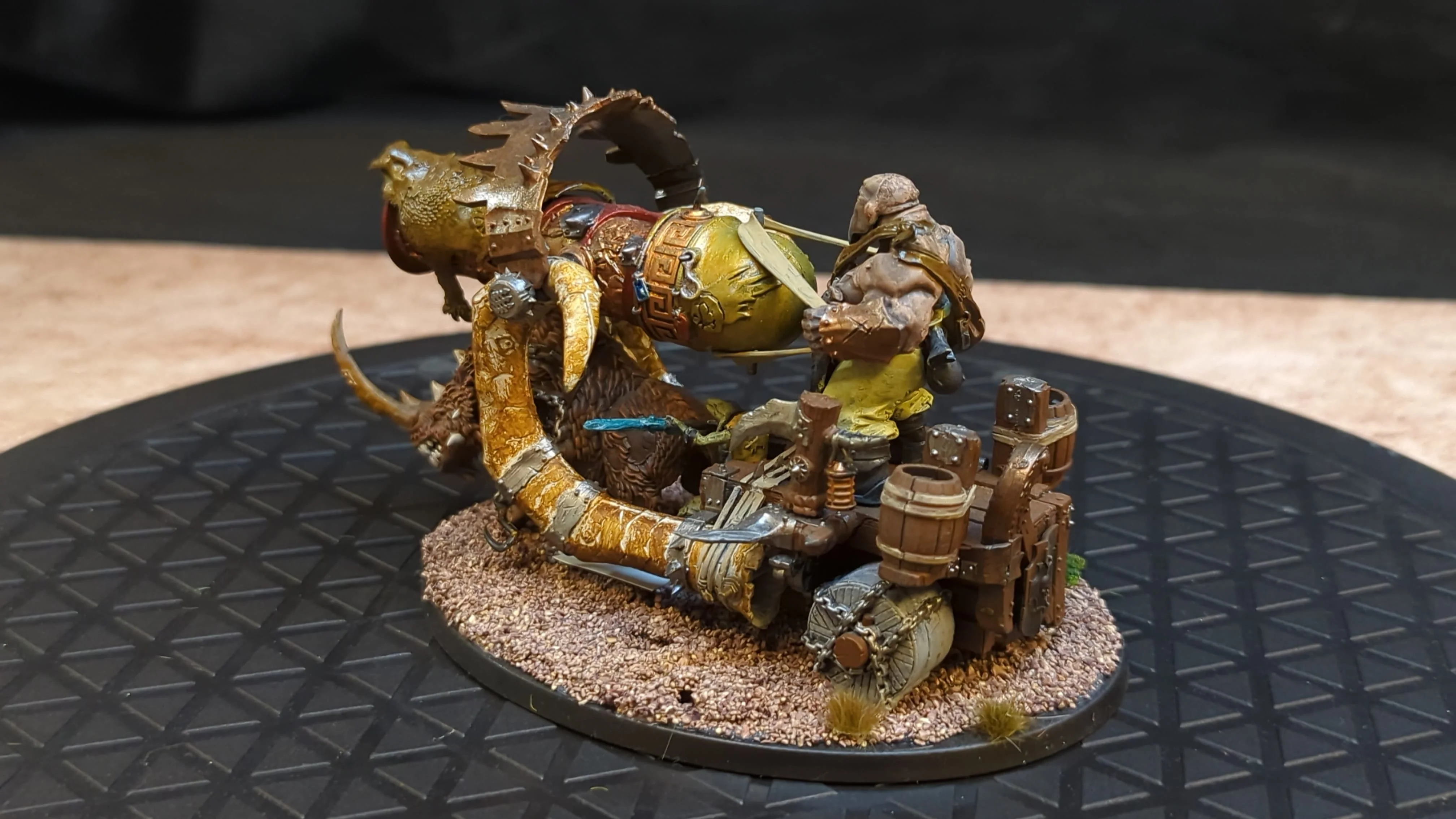 Age of Sigmar Ogor Mawtribes Ironblaster x1 Painted - Image 2