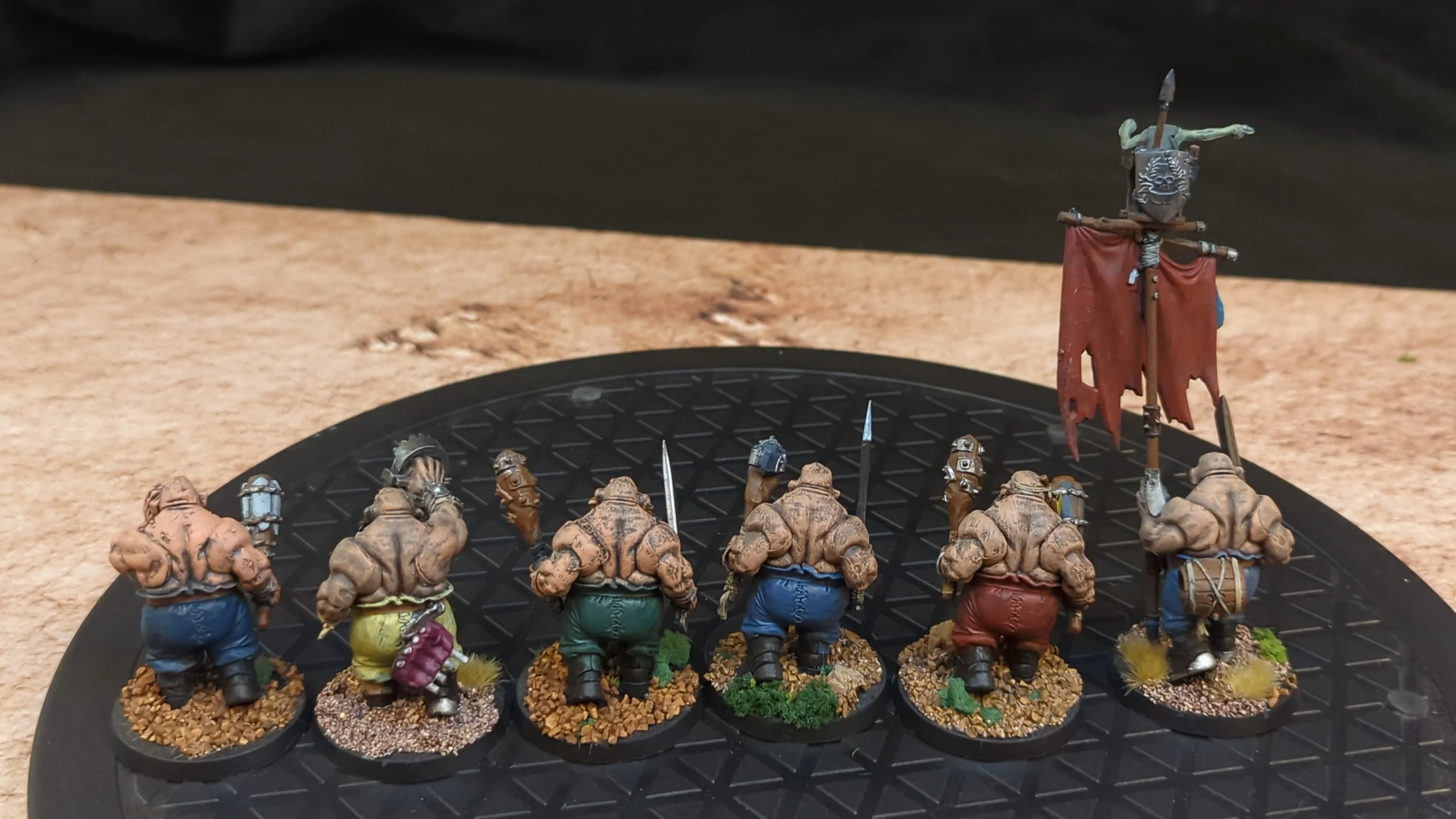 Age of Sigmar Ogor Mawtribes Ogor Gluttons x6 Painted - Image 2