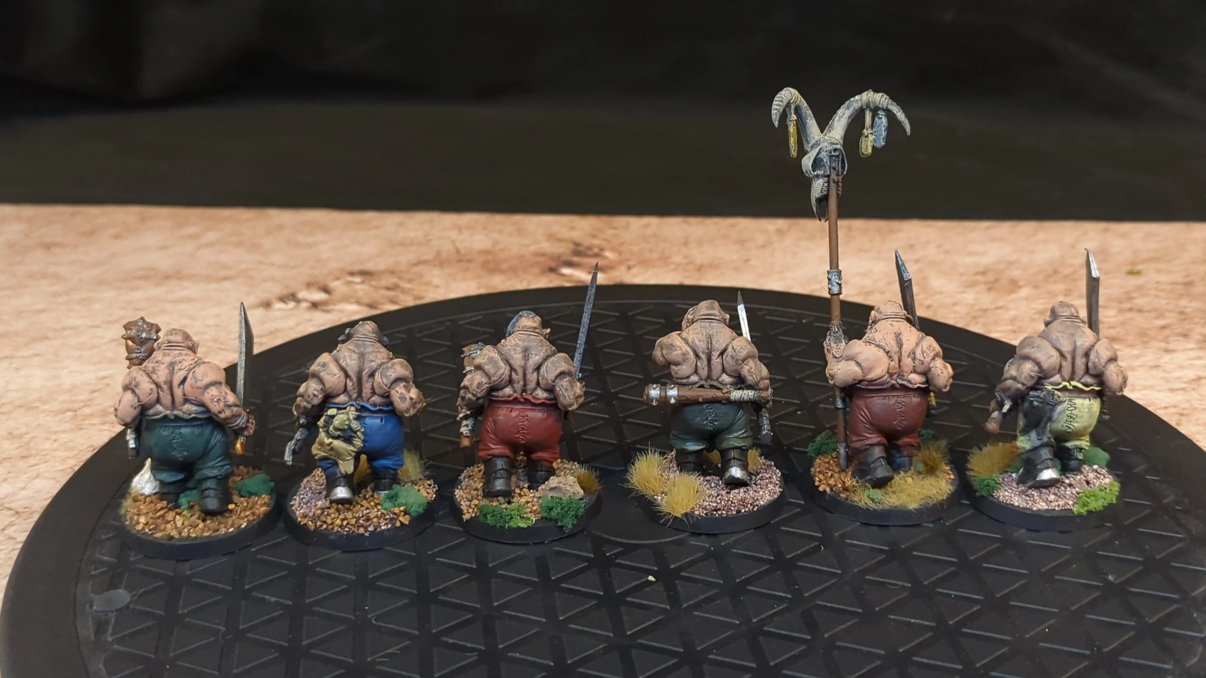 Age of Sigmar Ogor Mawtribes Ogor Gluttons x6 Painted - Image 2