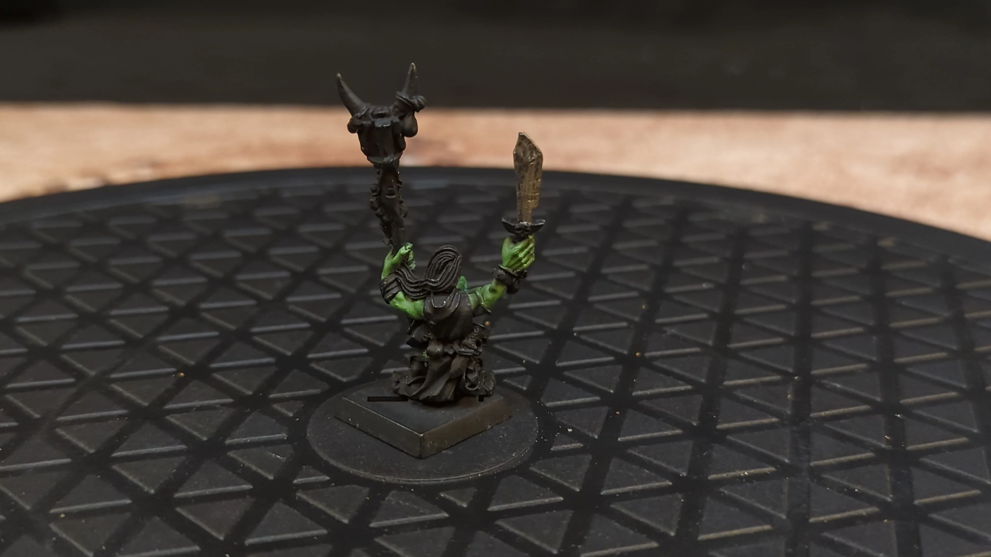 The Old World Orc & Goblin Tribes Night Goblin Shaman (OOP Metal) x1 - Image 2