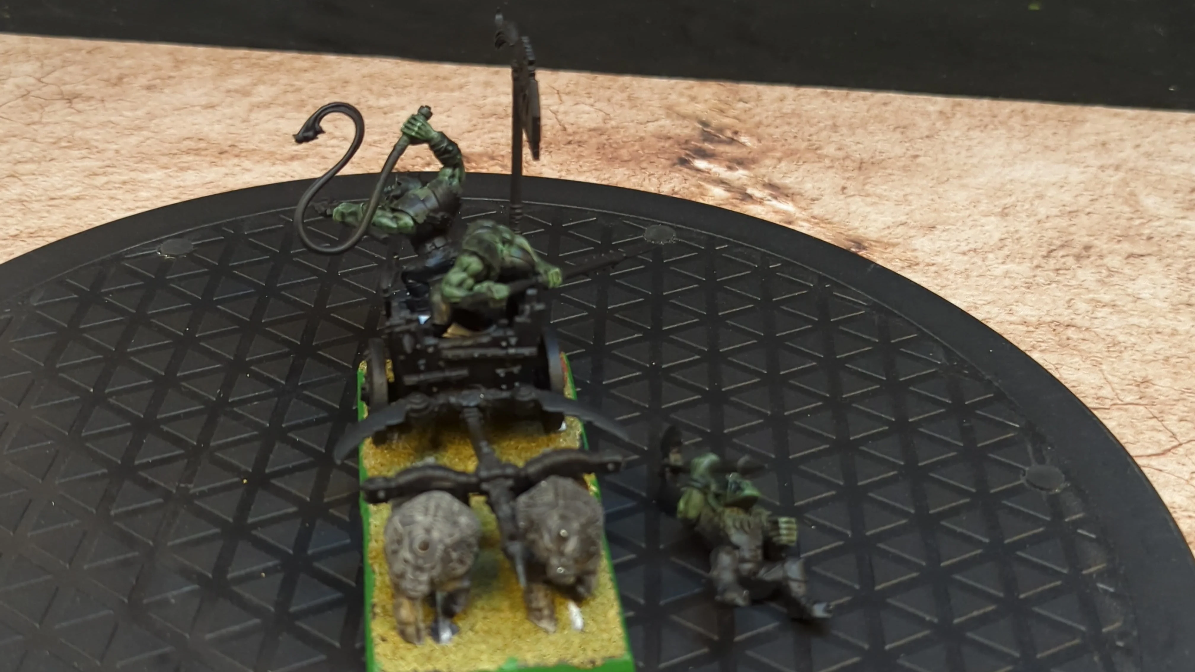 The Old World Orc & Goblin Tribes Orc Boar Chariots x1 - Image 2