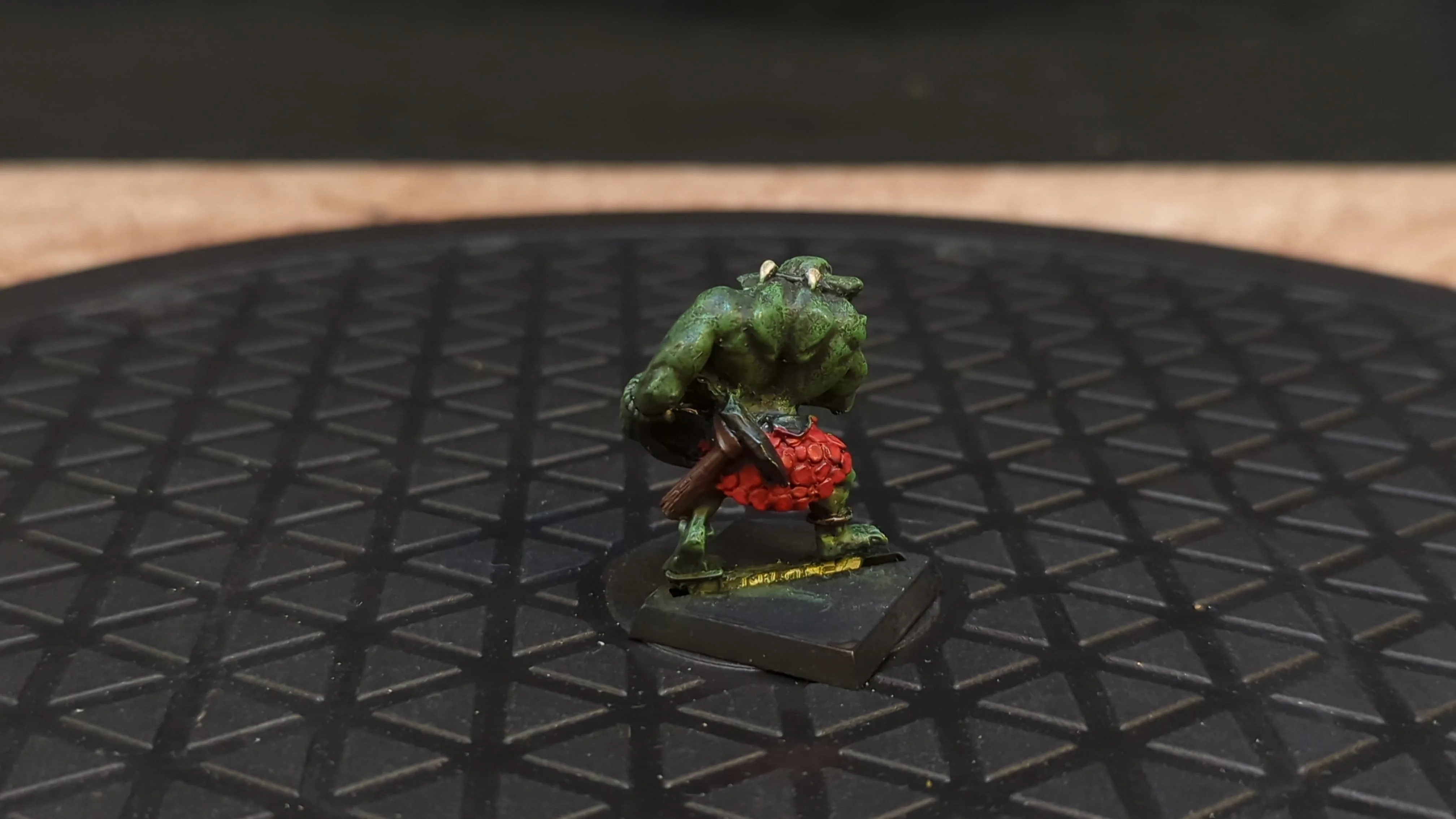 The Old World Orc & Goblin Tribes Savage Orc Musician (OOP Metal) x1 - Image 2