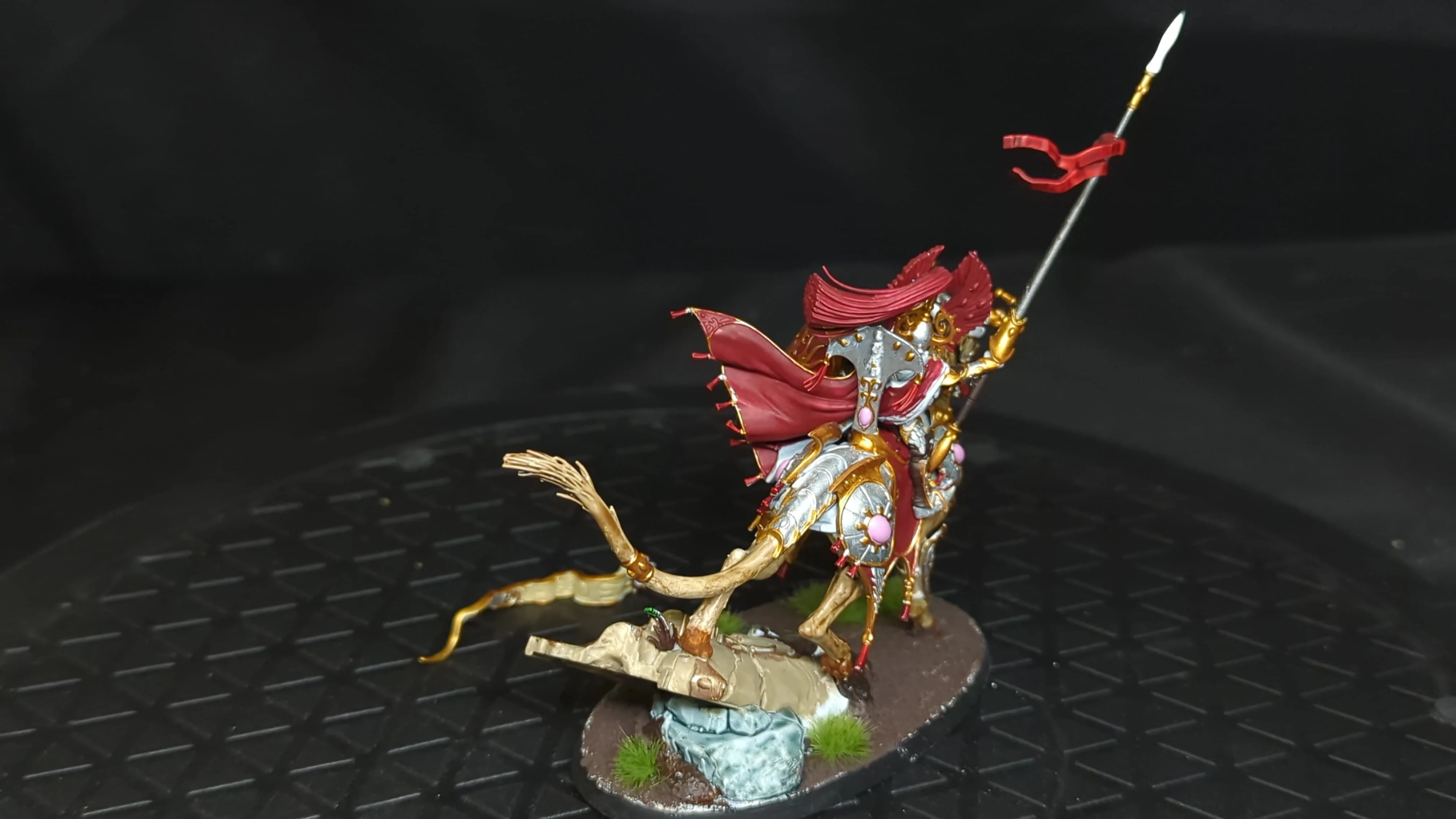 Age of Sigmar Lumineth Realm-Lords Lyrior Uthralle x1 Painted - Image 2