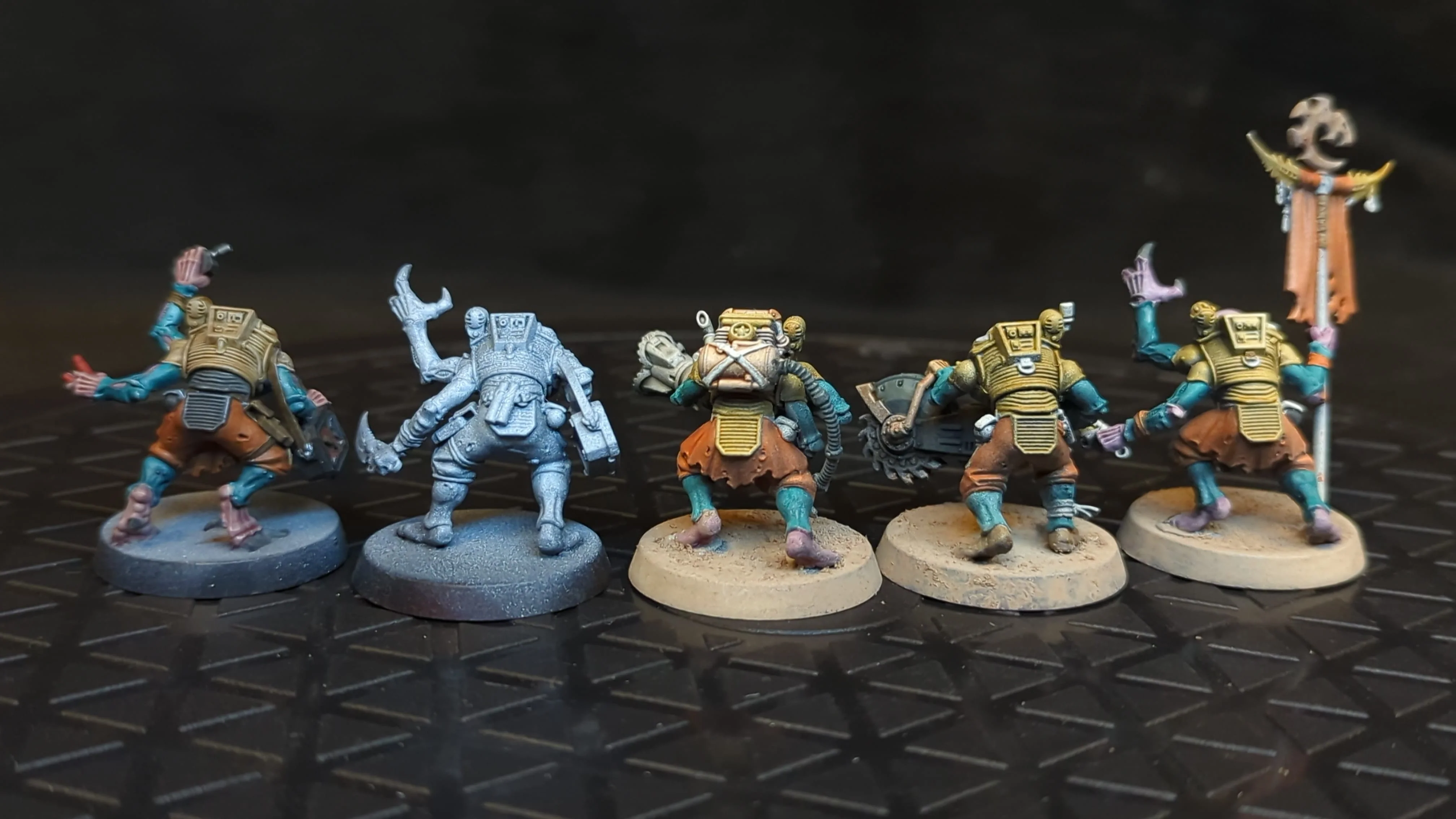 Warhammer 40k Genestealer Cults Acolyte Hybrids x5 - Image 2