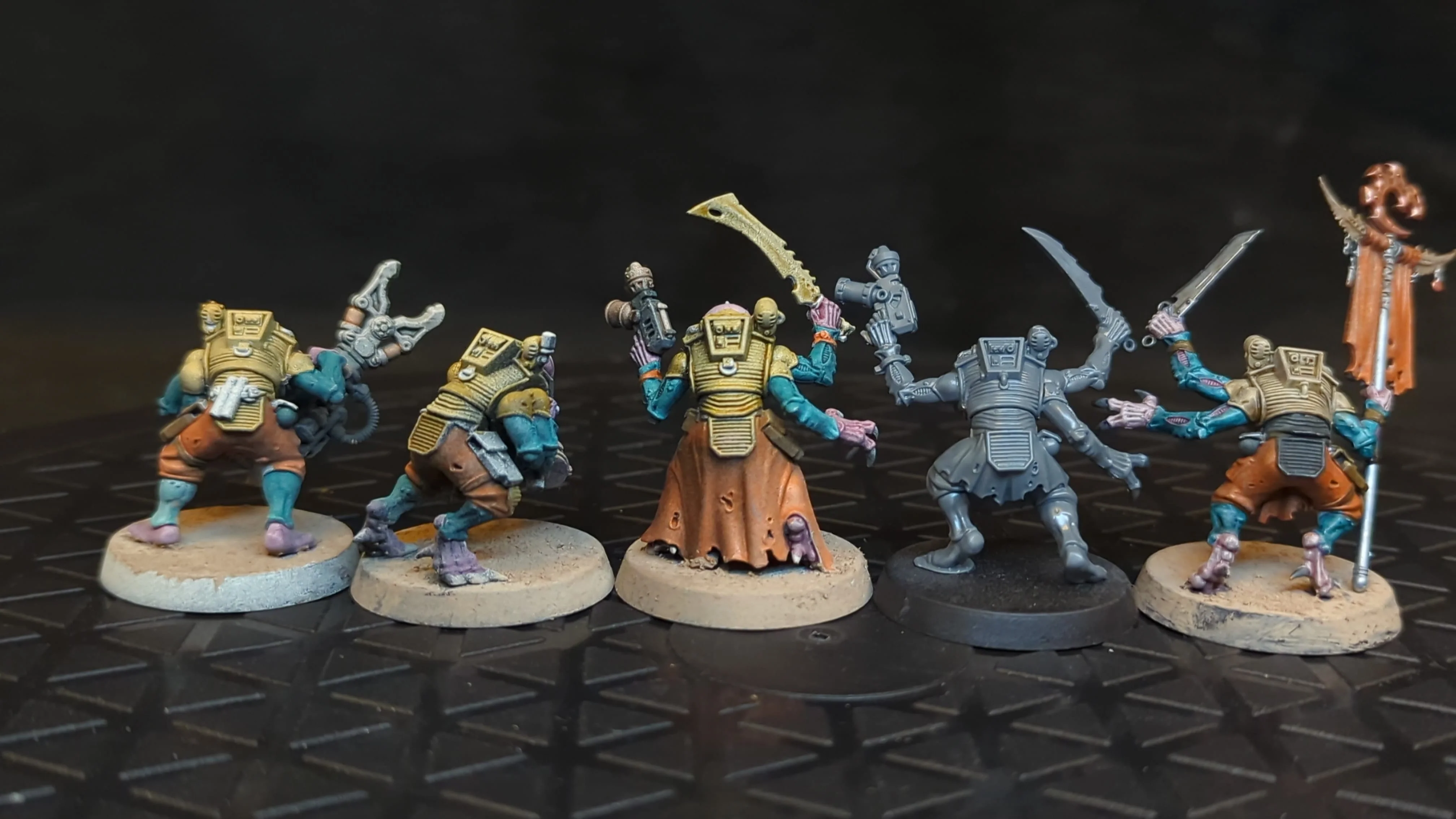 Warhammer 40k Genestealer Cults Acolyte Hybrids x5 - Image 2