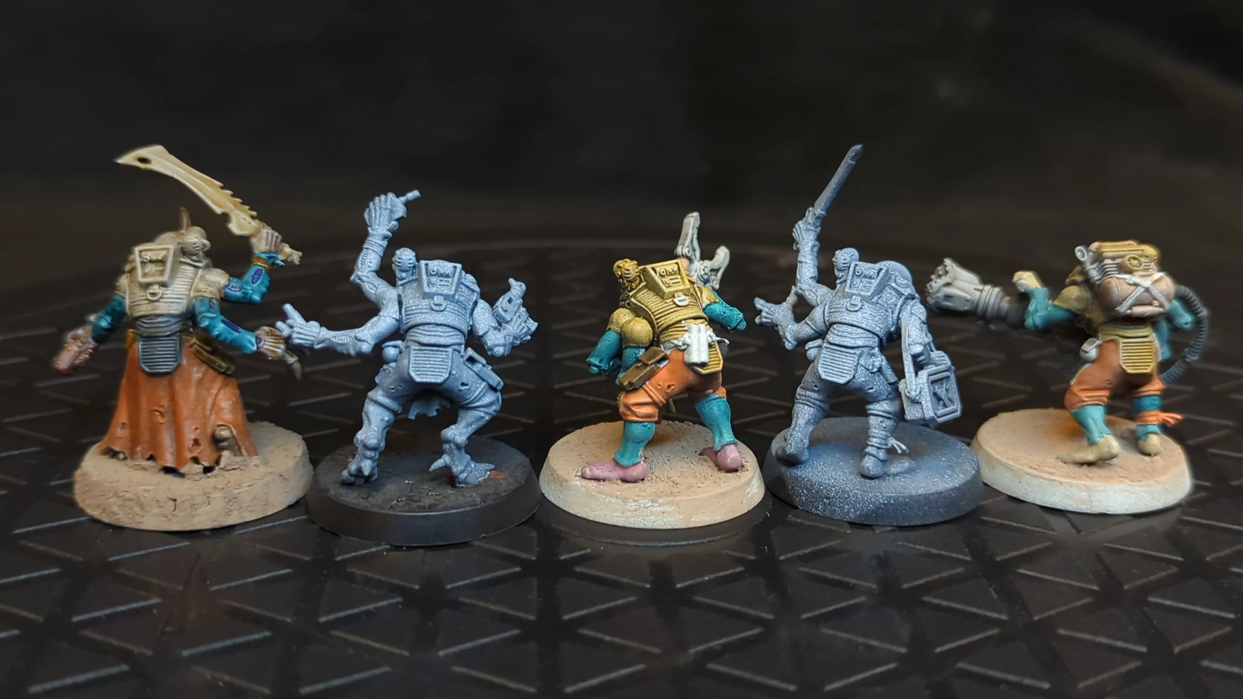 Warhammer 40k Genestealer Cults Acolyte Hybrids x5 - Image 2