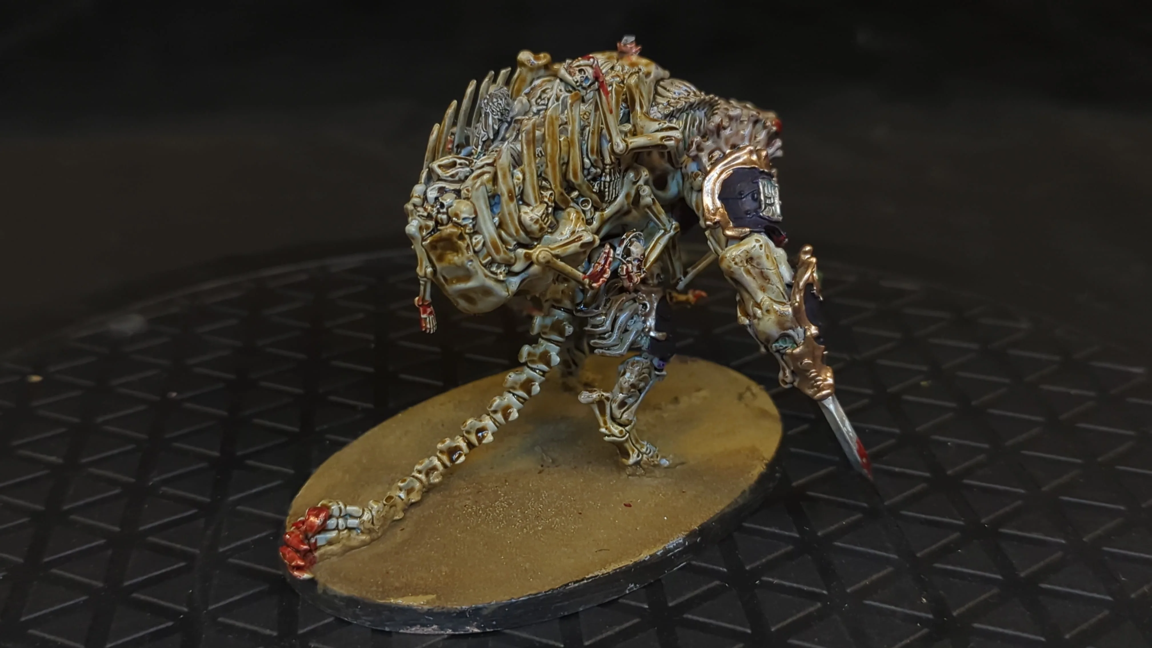 Age of Sigmar Ossiarch Bonereapers Gothizzar Harverster x1 Painted - Image 2