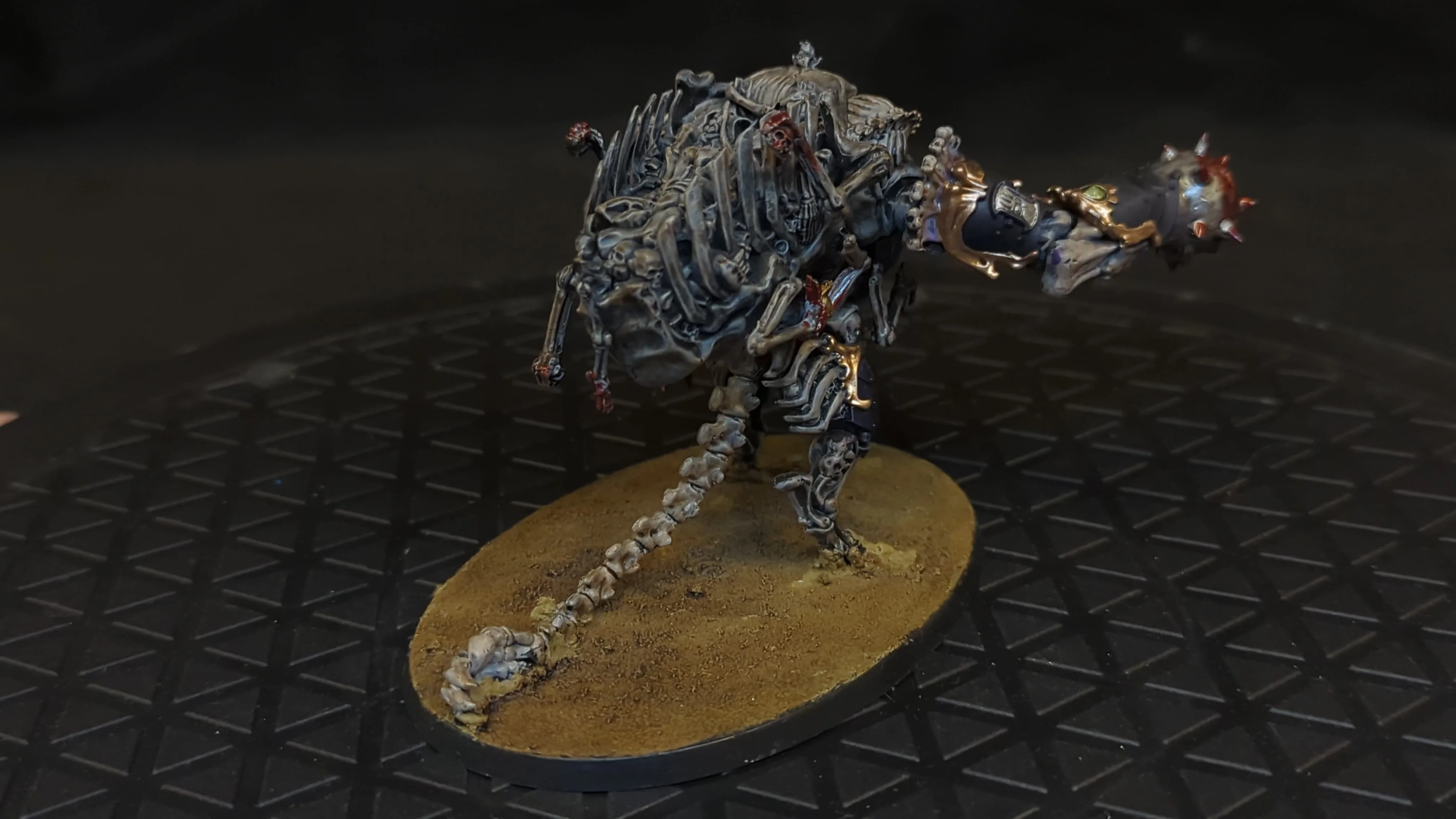Age of Sigmar Ossiarch Bonereapers Gothizzar Harverster x1 Painted - Image 2