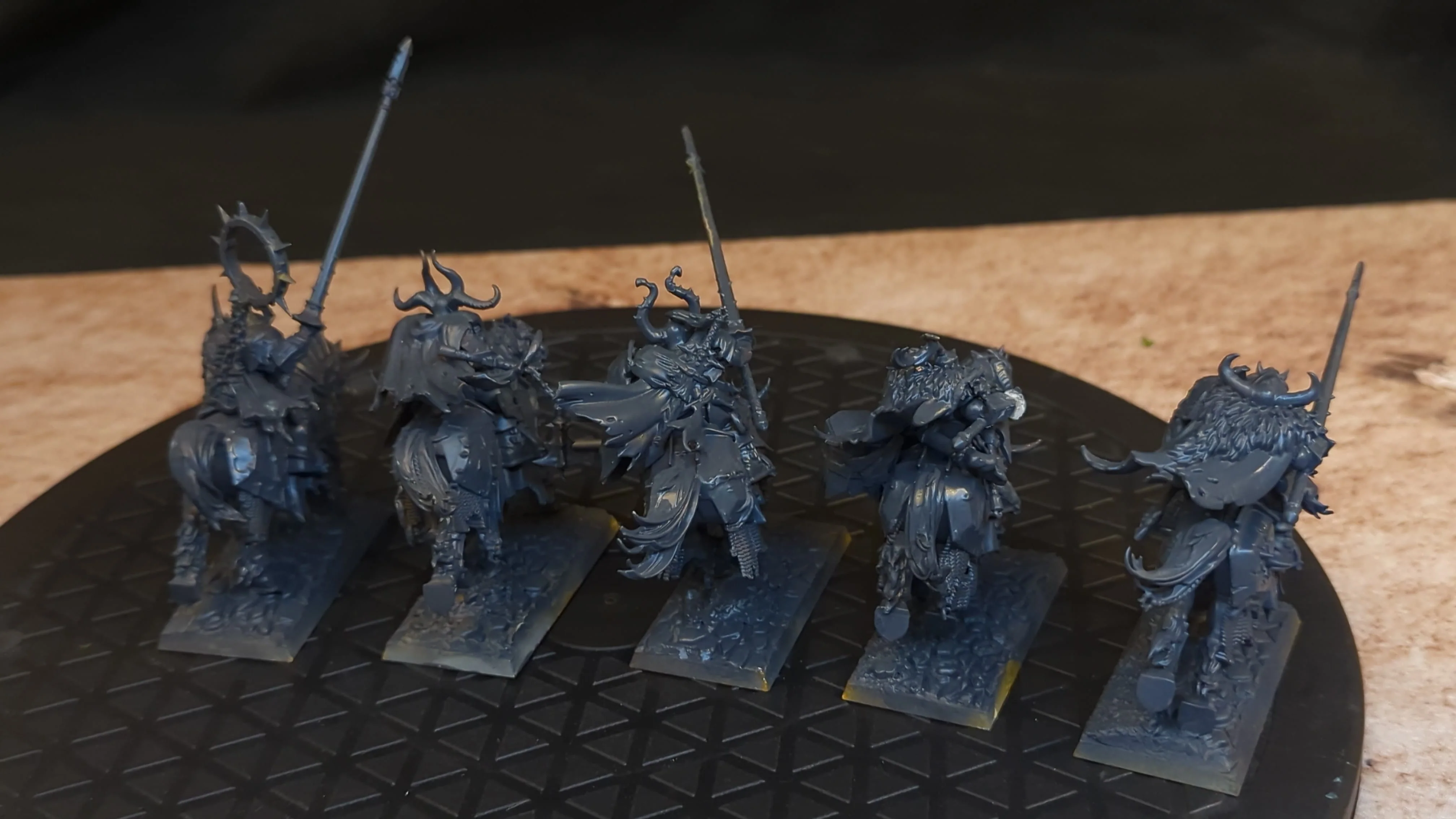 Age of Sigmar Slaves to Darkness Chaos Knights x5 - Image 2