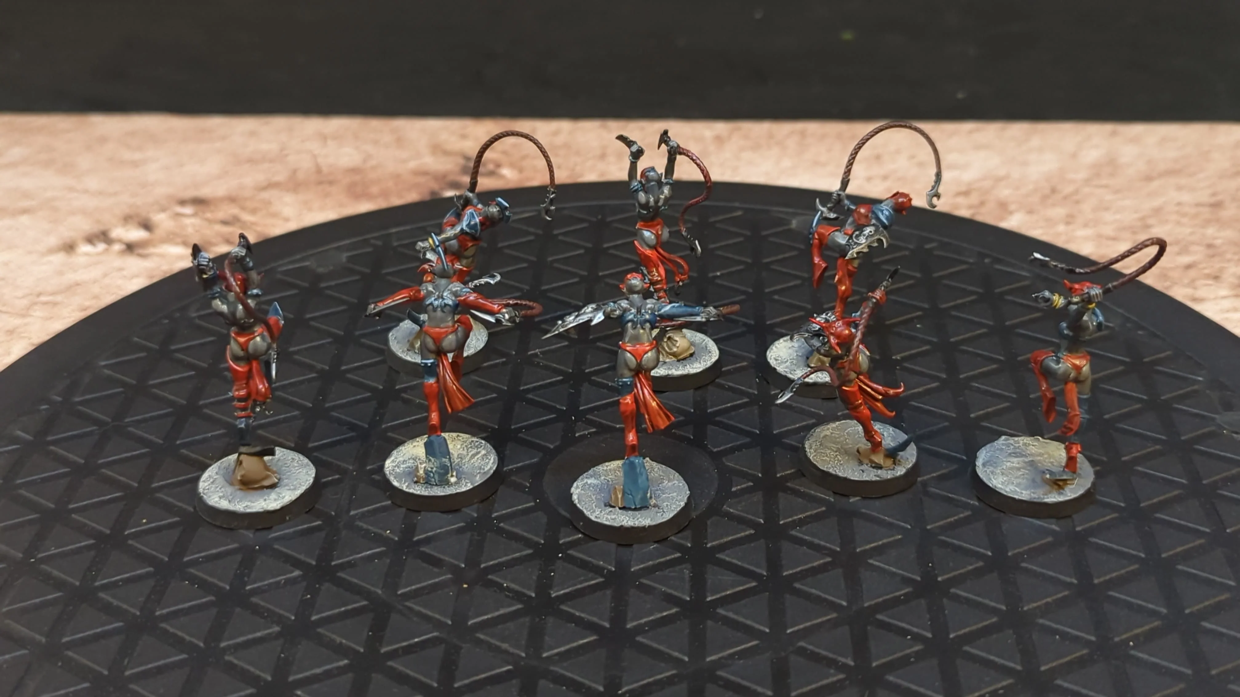 Age of Sigmar Daughters of Khaine Sisters of Slaughter x8 Painted - Image 2