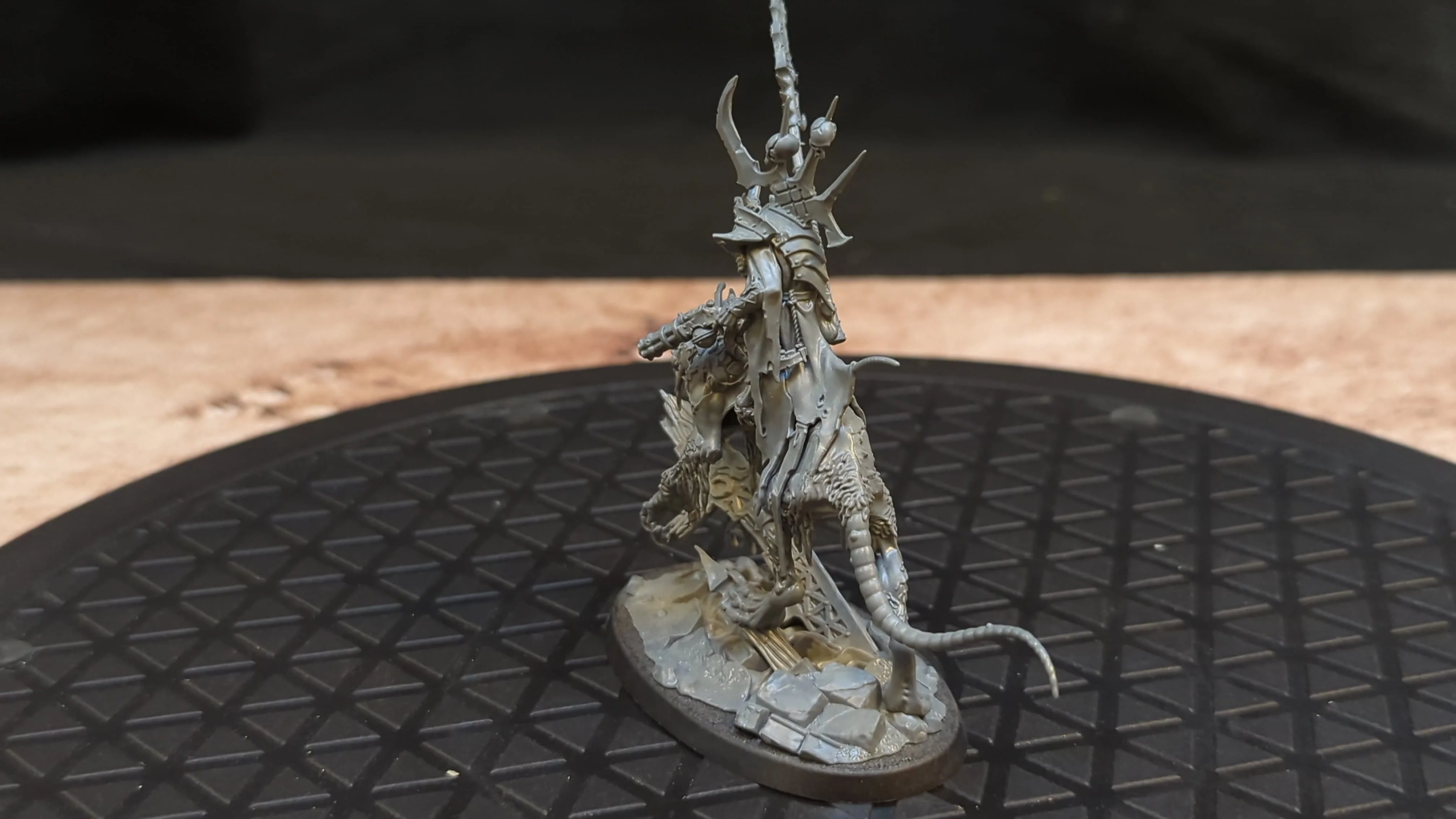 Age of Sigmar Skaven Clawlord on Gnaw-Beast x1 - Image 2