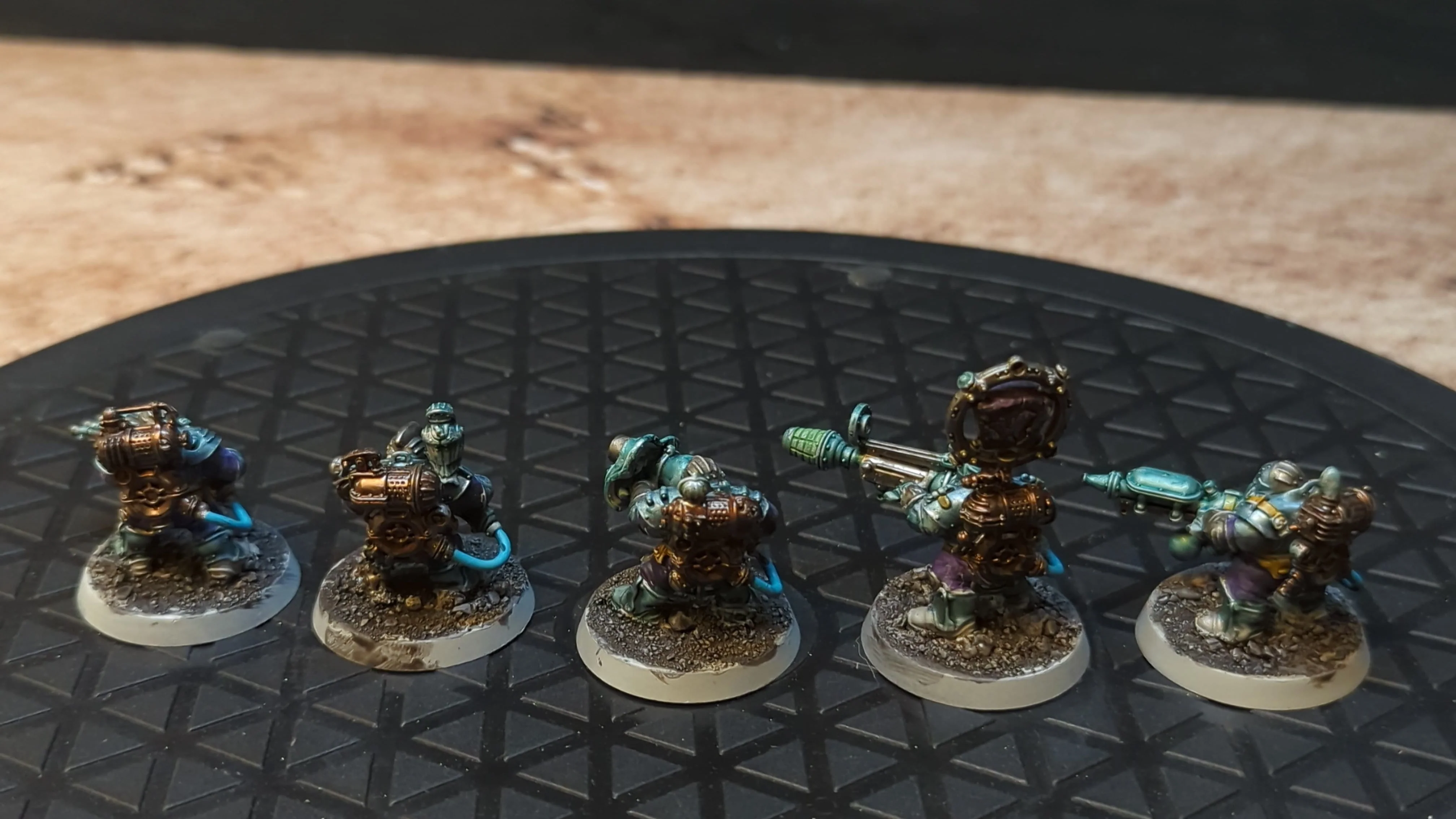Age of Sigmar Kharadron Overlords Grundstok Thunderers x5 Painted - Image 2