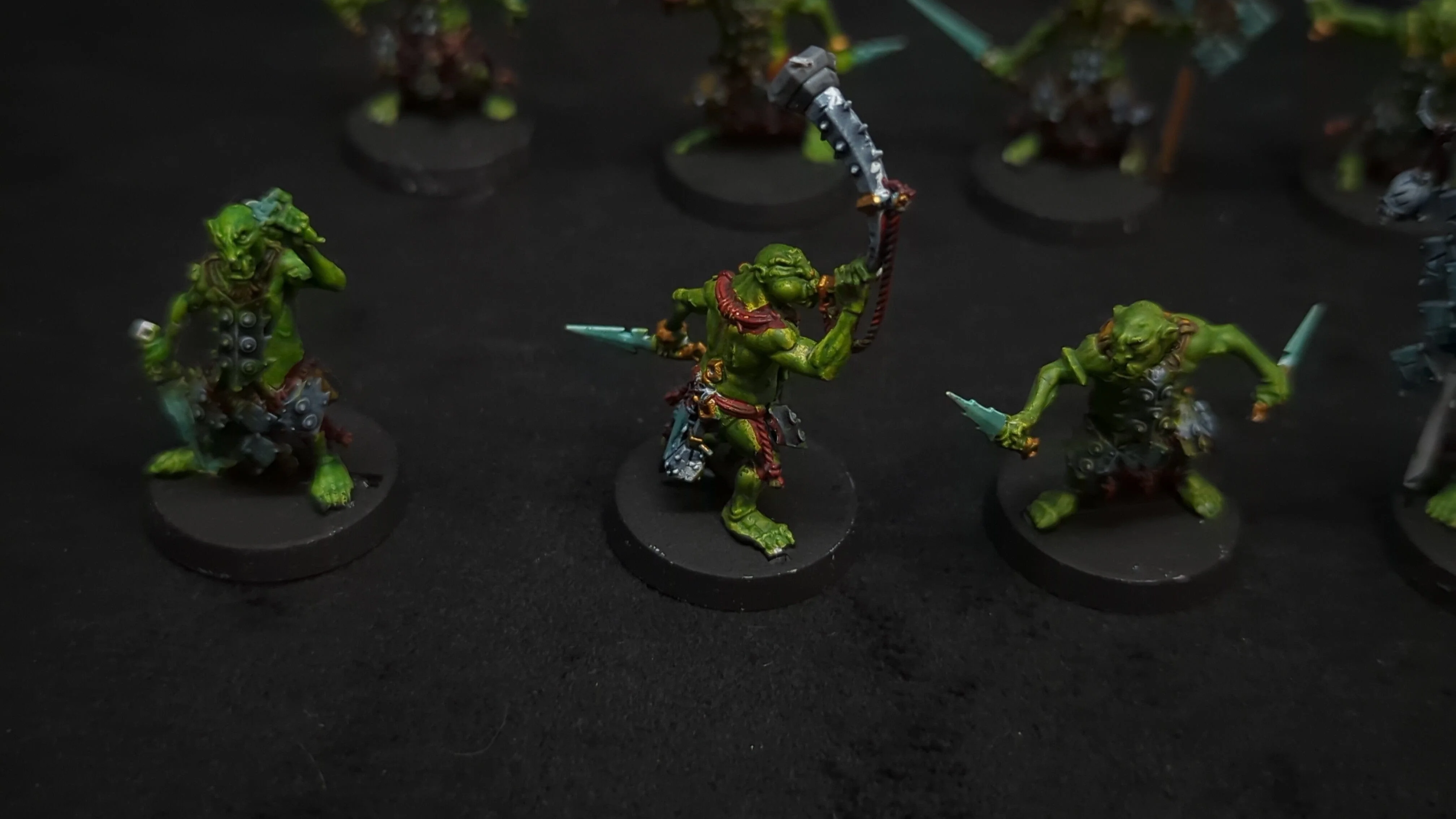 Age of Sigmar Orruk Warclans Hobgrot Slittas x18 - Image 2