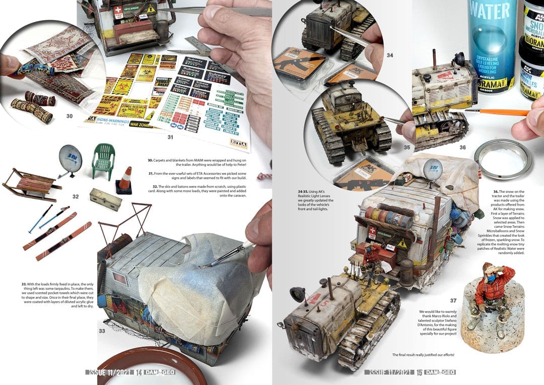 Abteilung 502 DAMAGED issue 11 - Worn And Weathered Models Magazine - Image 2